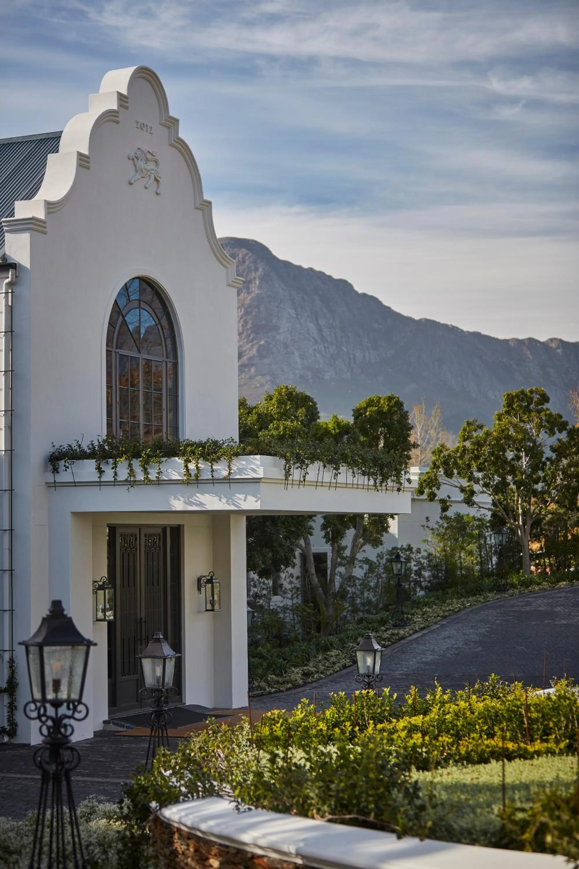 Facade/entrance in Leeu Estates