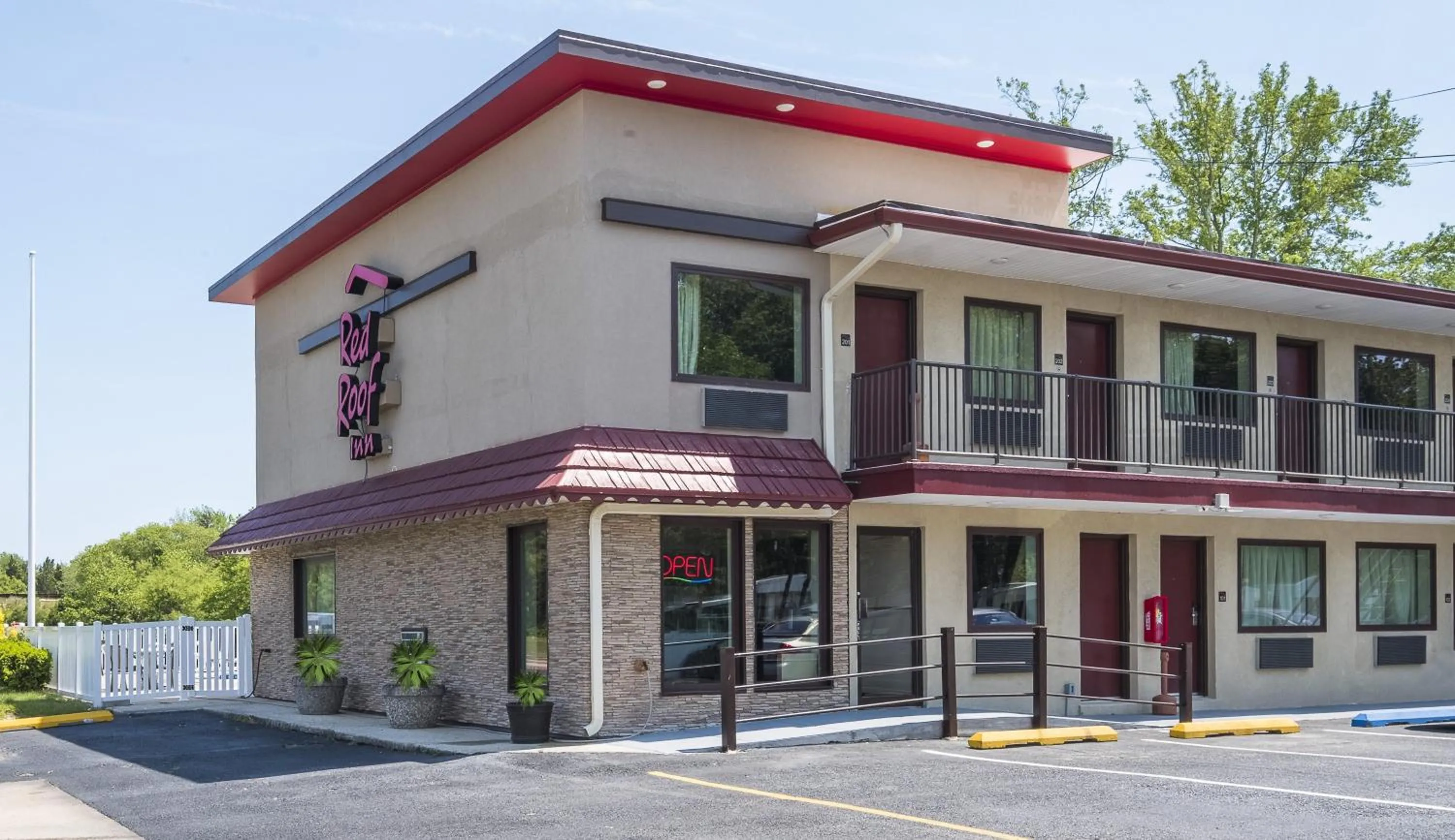 Property building in Red Roof Inn Wildwood – Cape May/Rio Grande