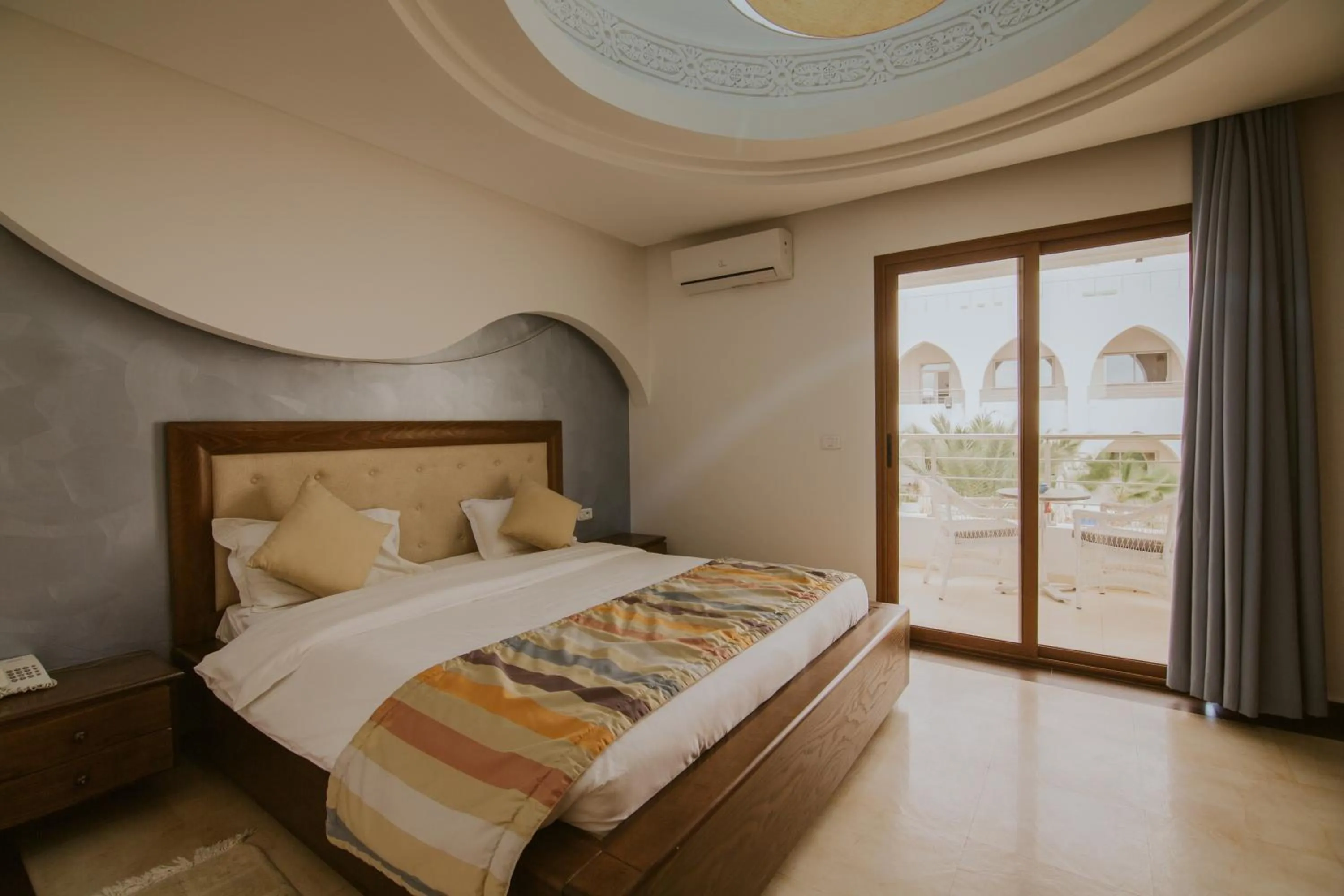 Bedroom, Bed in Palm Djerba Suites