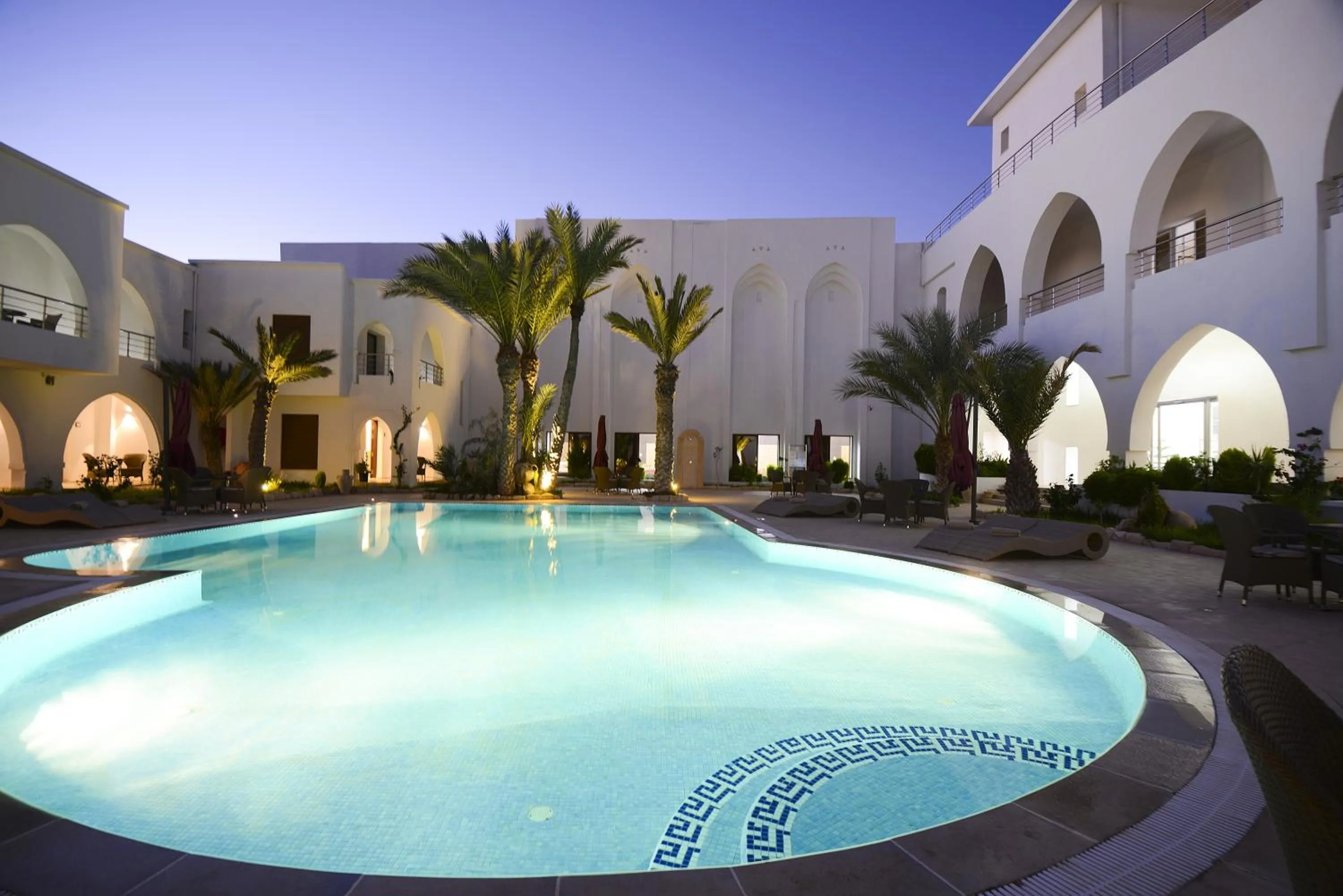Swimming pool in Palm Djerba Suites