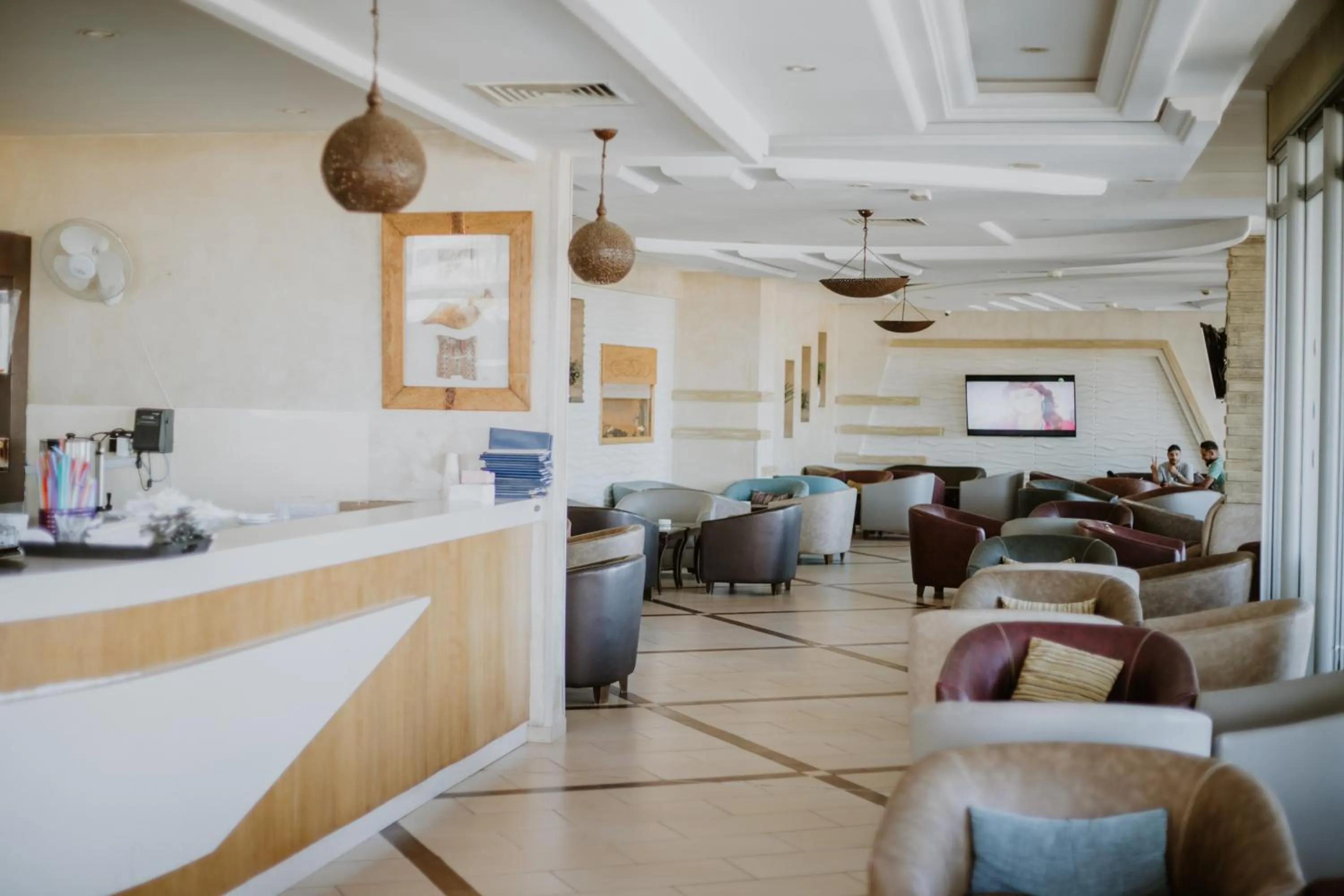 Seating area in Palm Djerba Suites