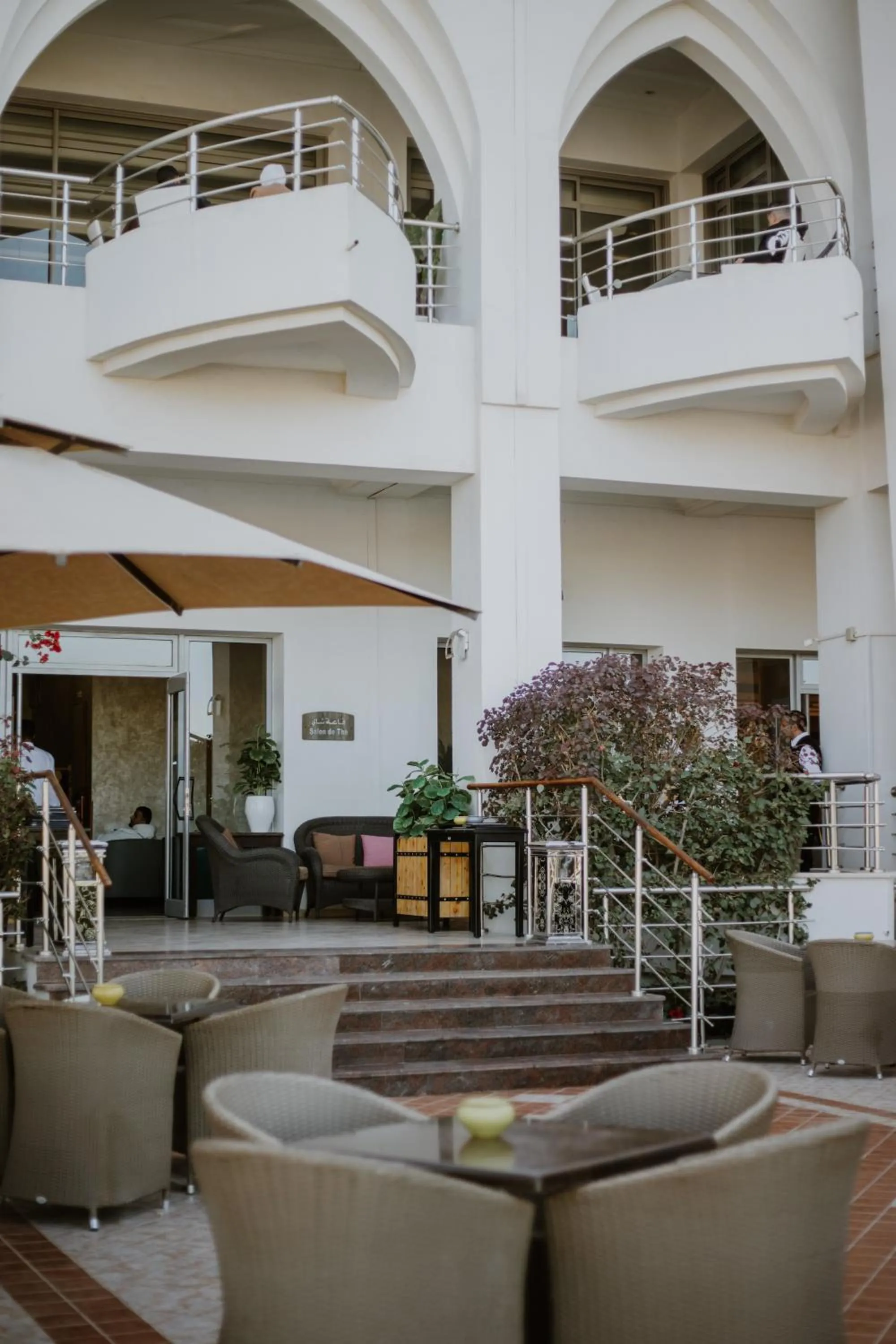 Patio in Palm Djerba Suites