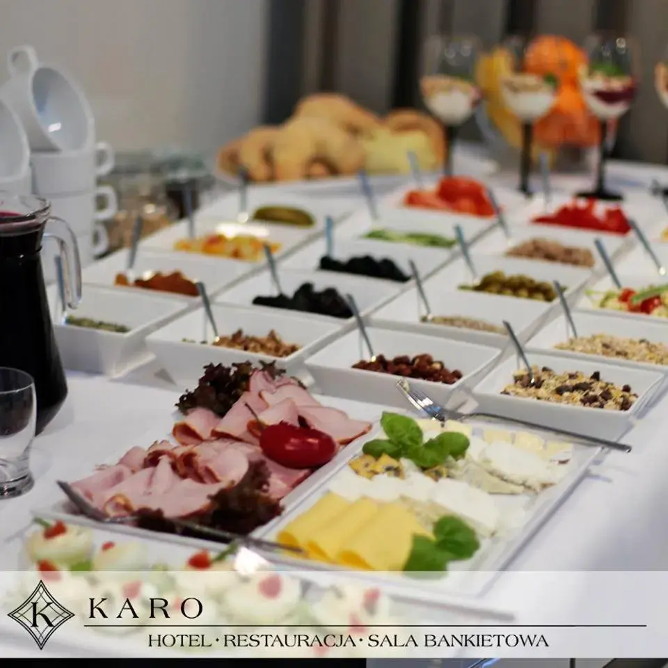 Buffet breakfast in Hotel KARO Buffet breakfast in Hotel KARO