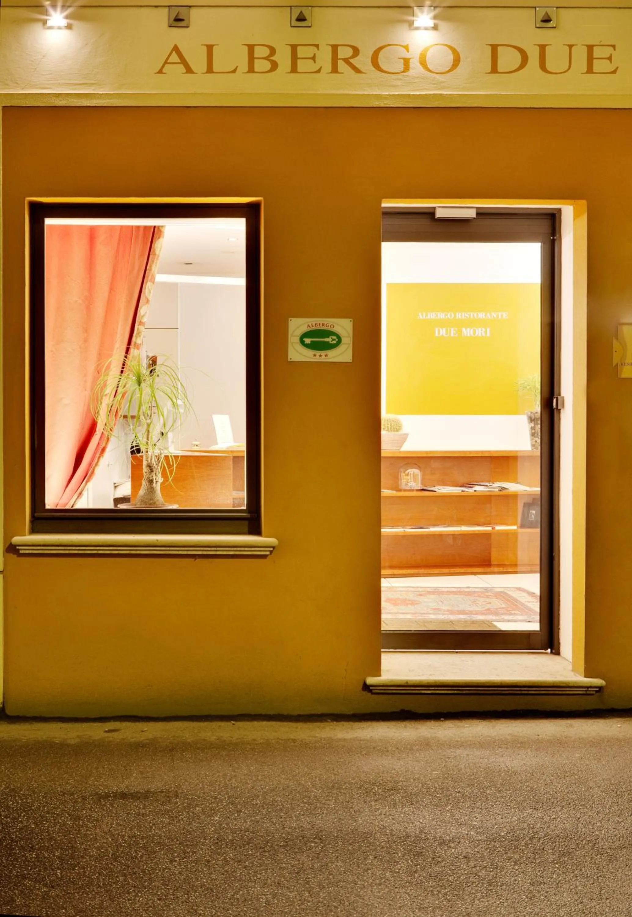 Facade/entrance in Hotel Due Mori