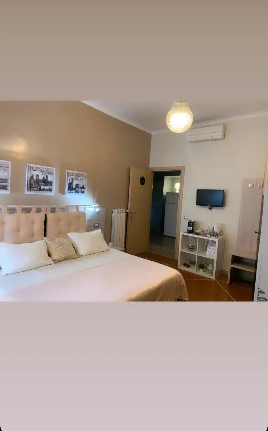 Bed in Guest house Aria