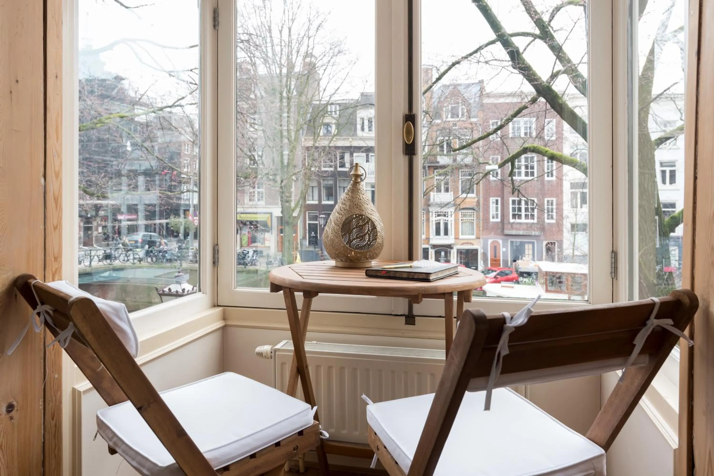 Seating area in A B&B Amsterdam