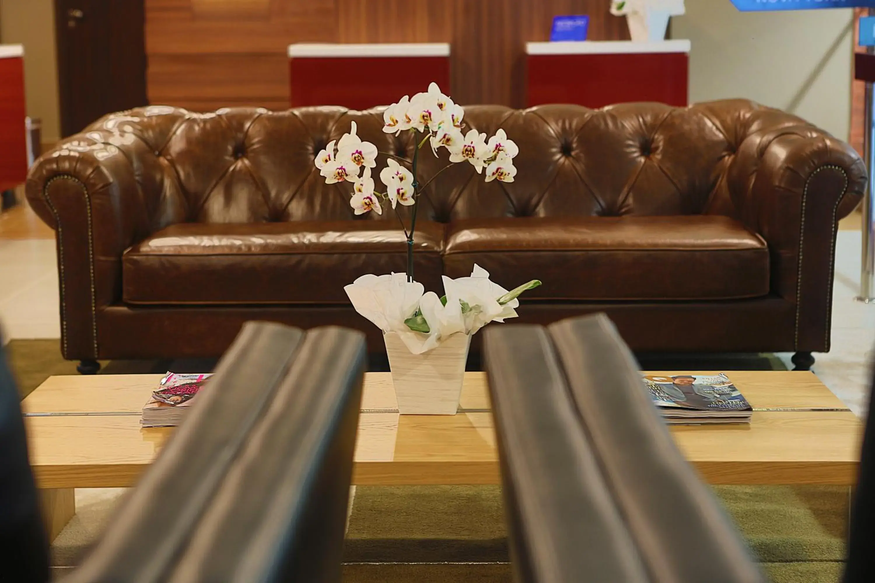 Lobby or reception in TRYP BY WYNDHAM São Paulo Airport - Hotel de Transito Terminal 3 -Lado Ar - Área restrita á passageiros já embarcados - Piso 1 Lobby or reception in TRYP BY WYNDHAM São Paulo Airport - Hotel de Transito Terminal 3 -Lado Ar - Área restrita á passageiros já embarcados - Piso 1