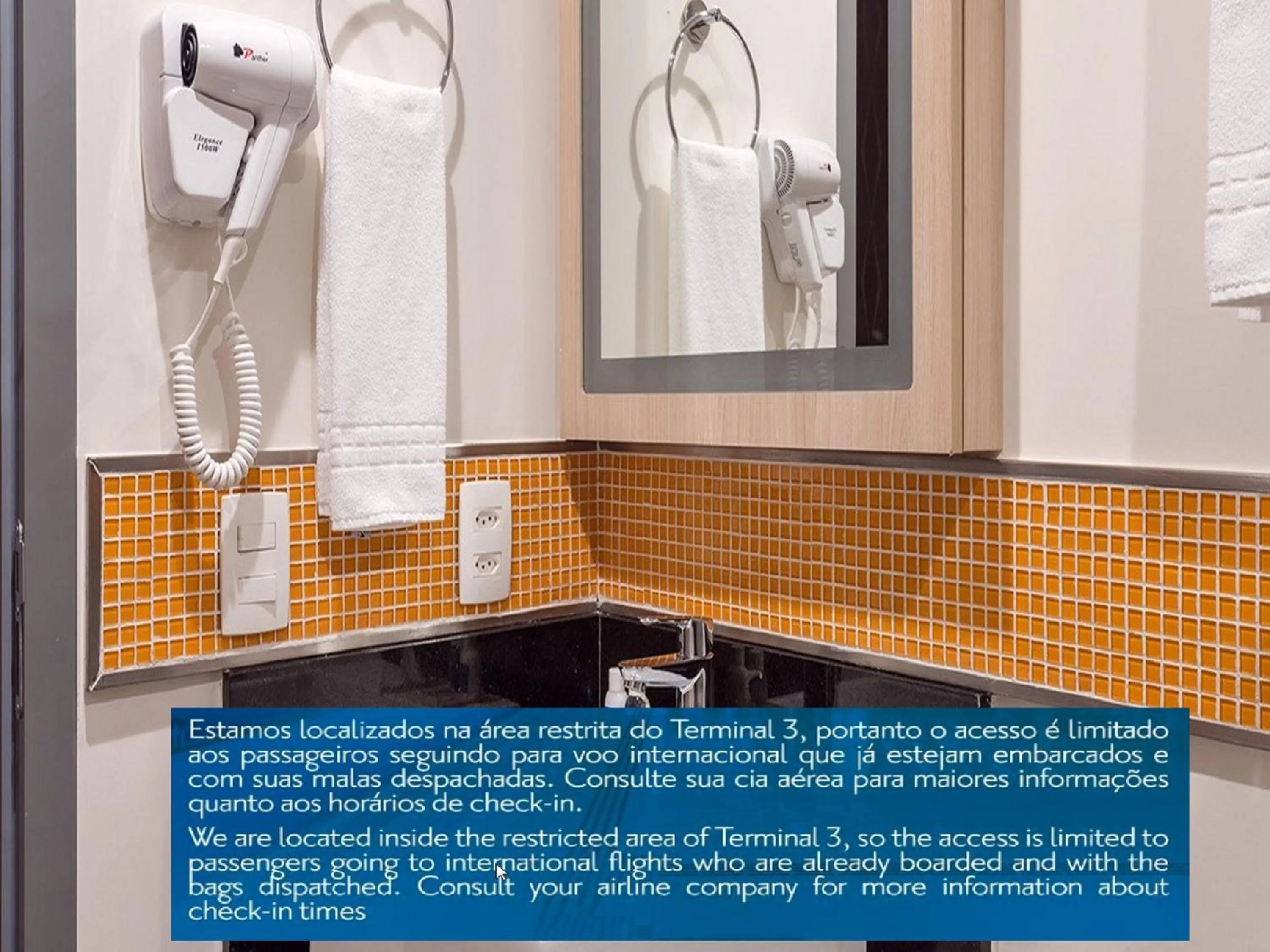 Bathroom in TRYP BY WYNDHAM São Paulo Airport - Hotel de Transito Terminal 3 -Lado Ar - Área restrita á passageiros já embarcados - Piso 1