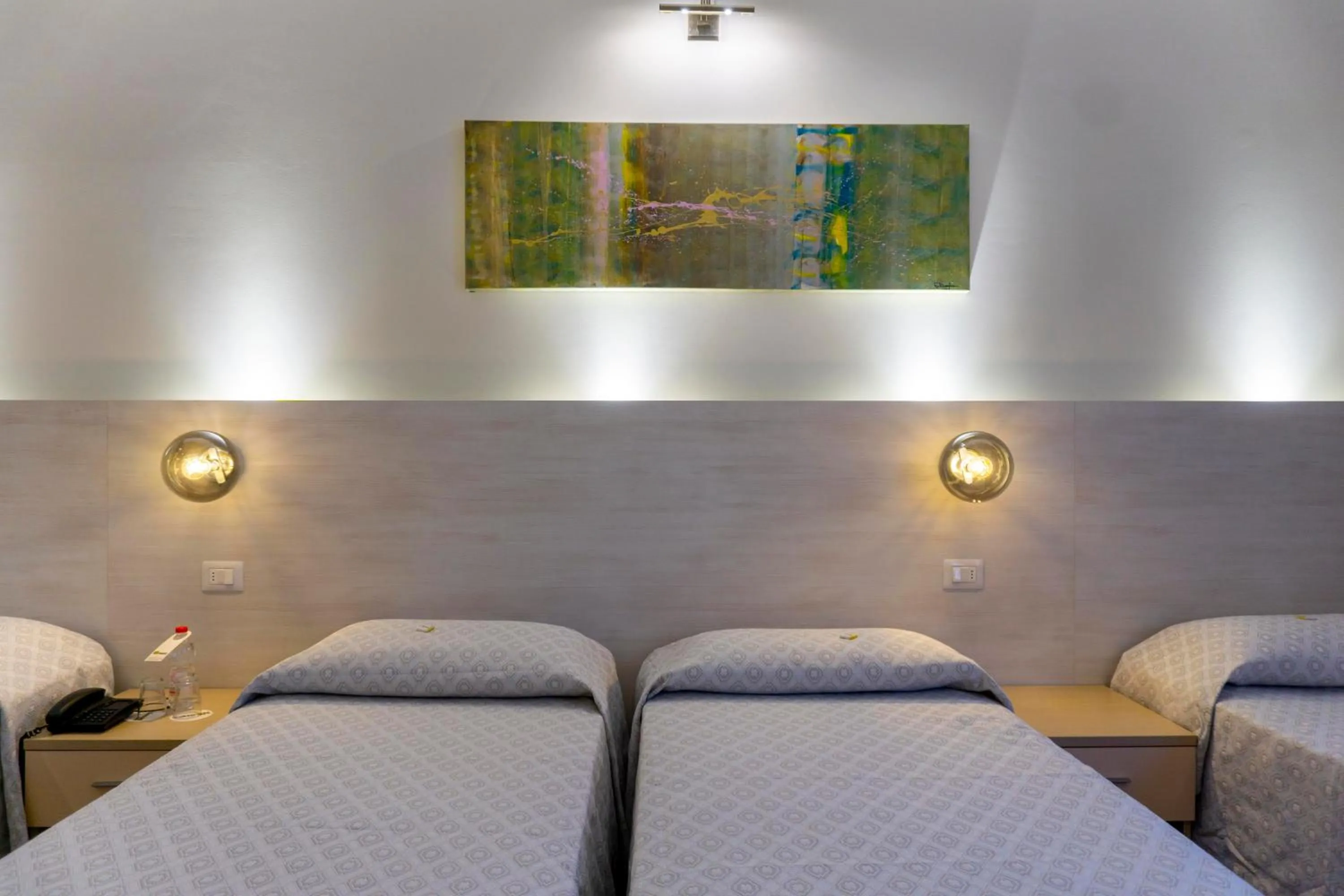 Bed in Hotel San Marco