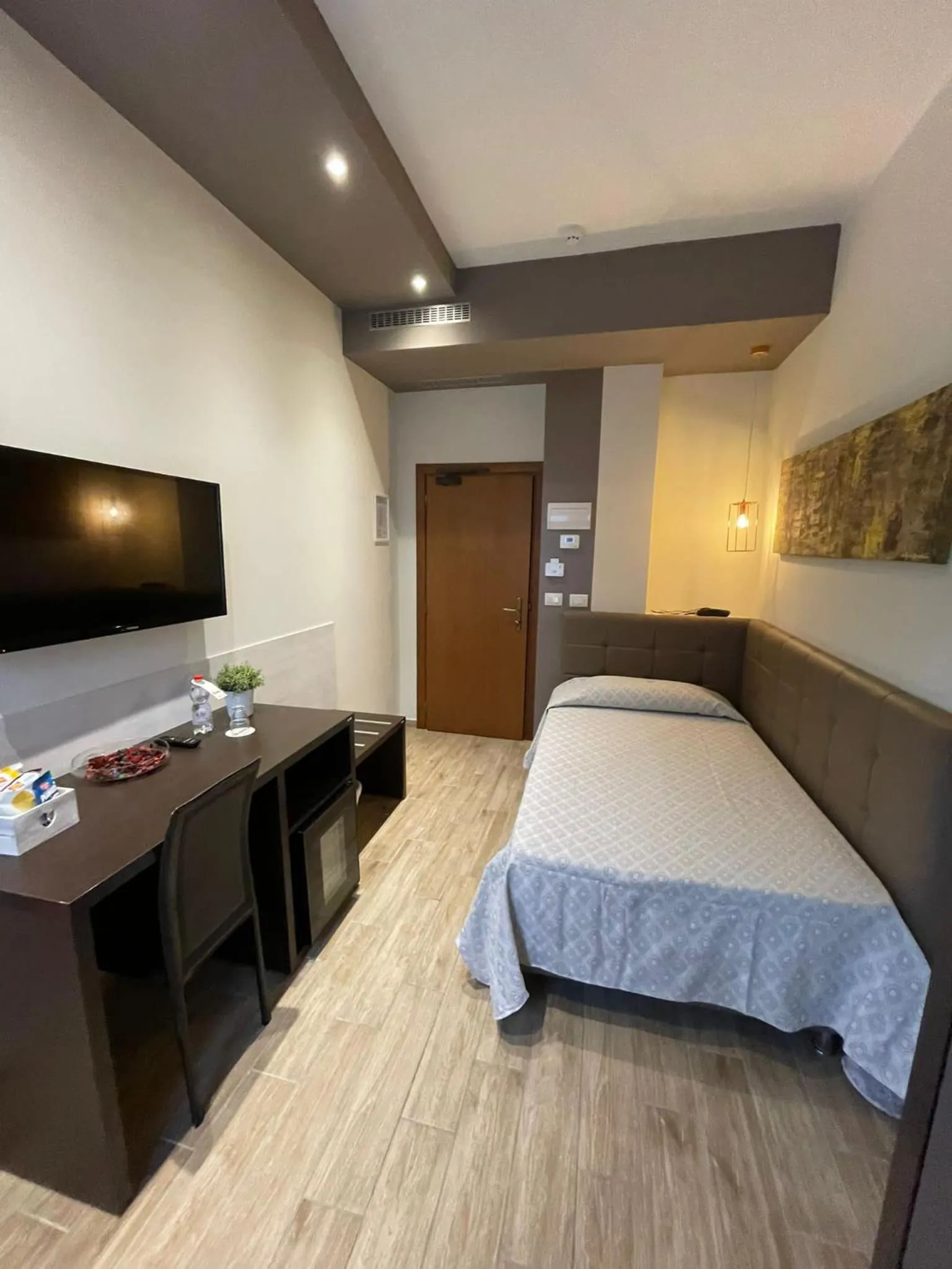 Bed in Hotel San Marco