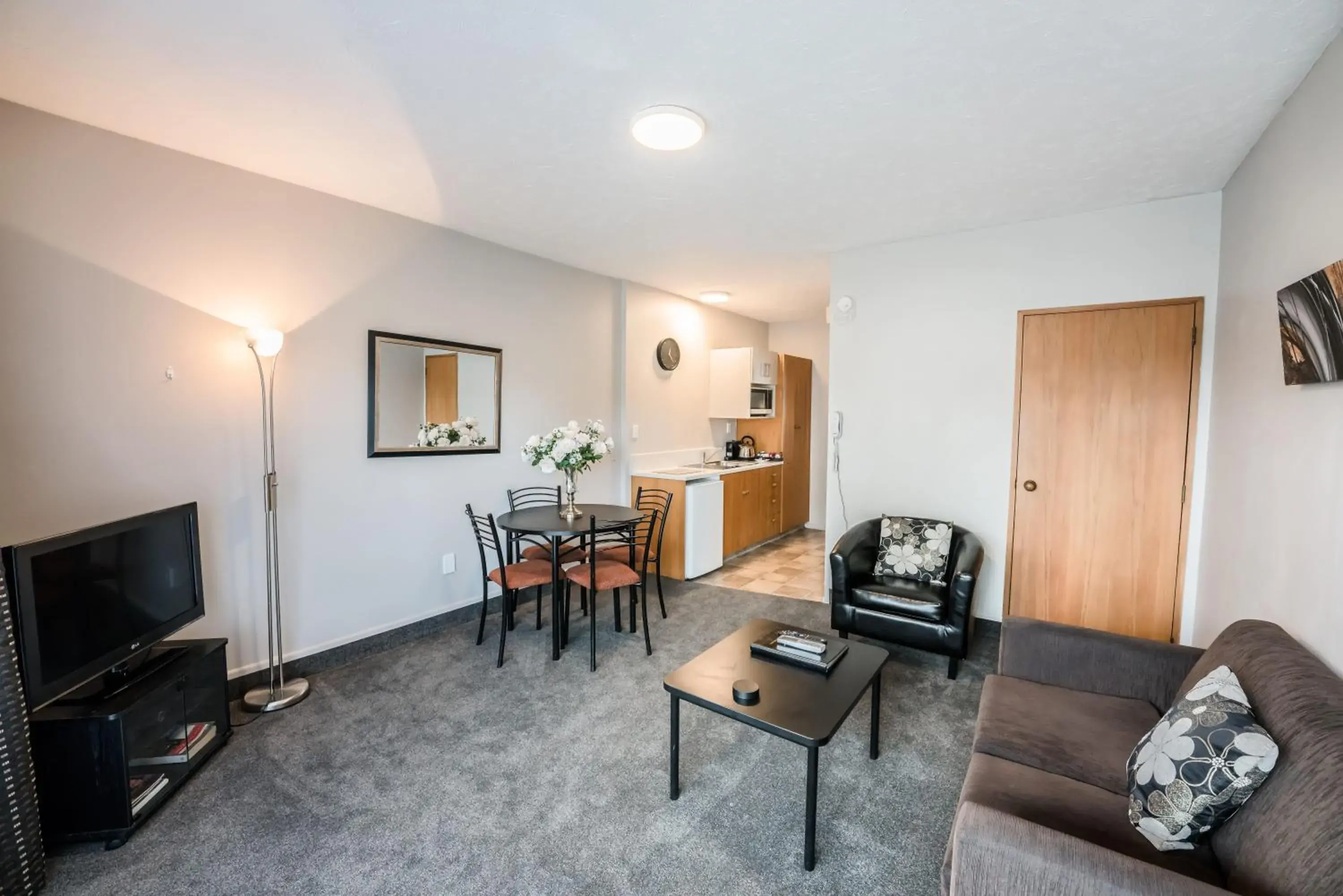 Living room in Strathern Motor Lodge Living room in Strathern Motor Lodge