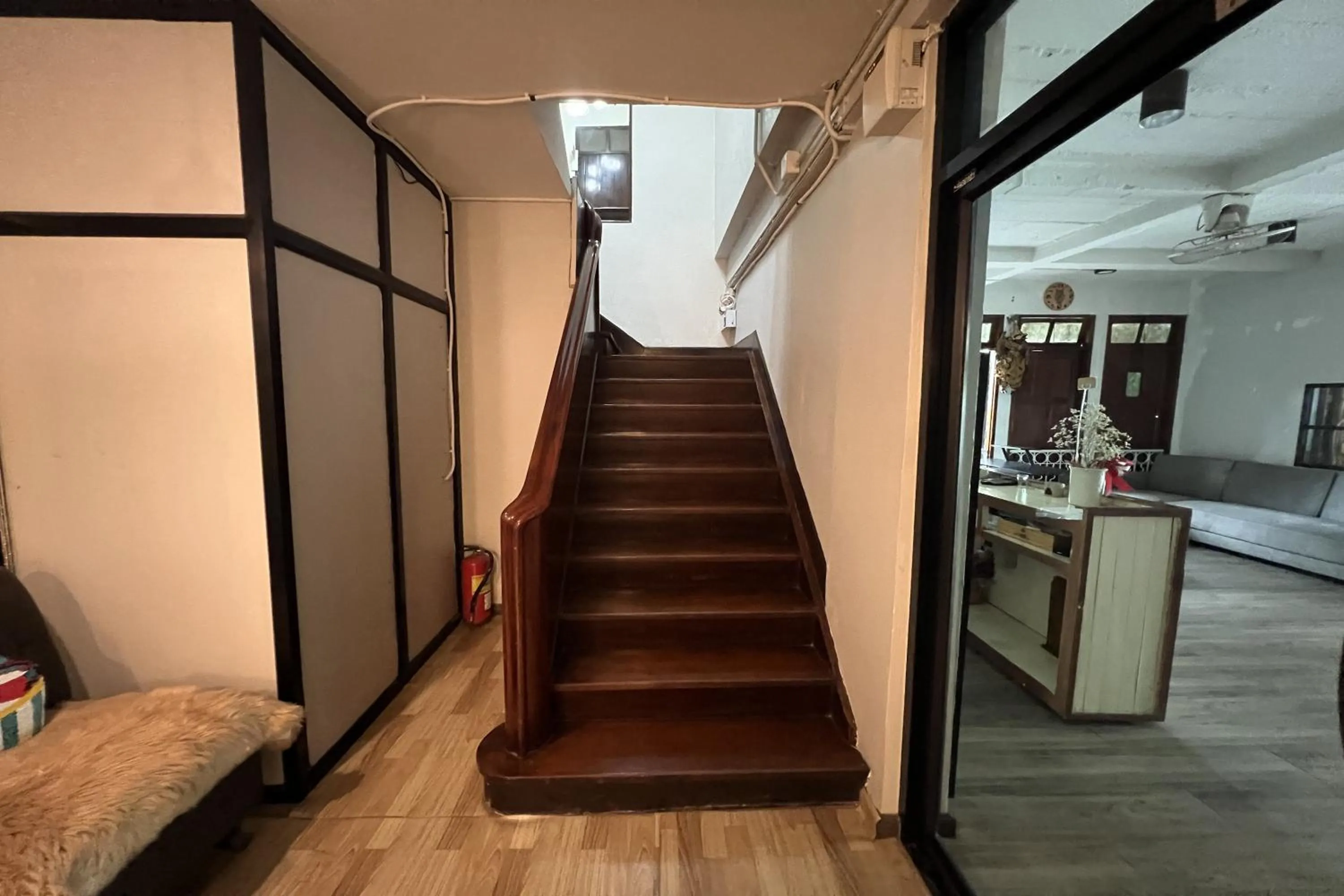 Decorative detail in Orchid Hostel Near Bumrungrad hospital and Nana Market