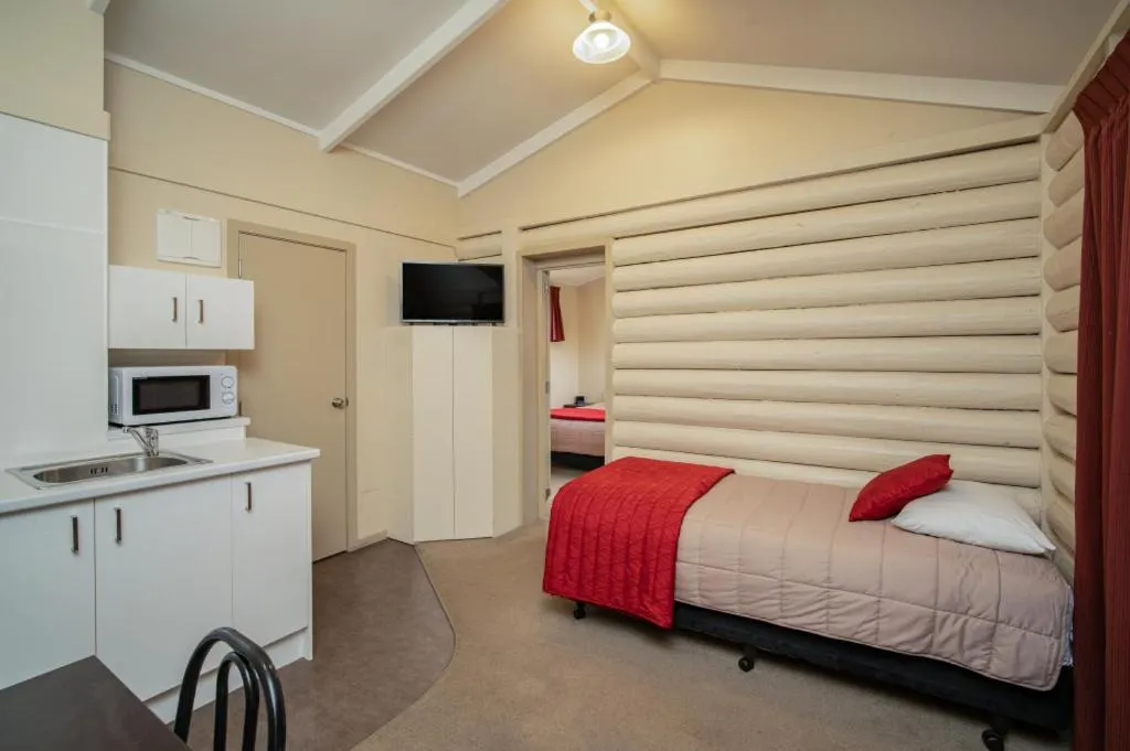 Bed in Welcome Inn Motel Levin