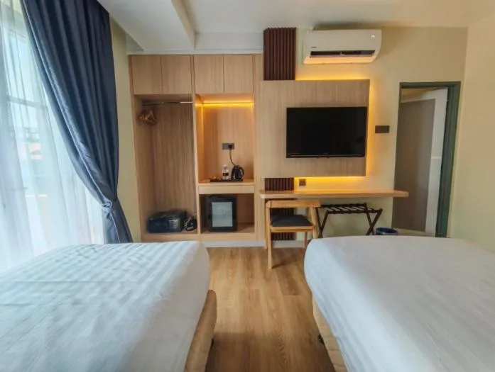 Bed in Raia Beach Resort Port Dickson