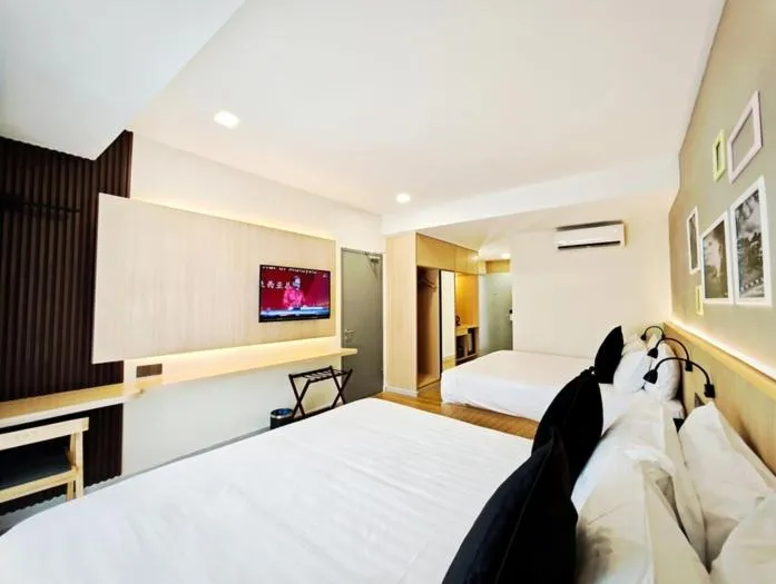 Bed in Raia Beach Resort Port Dickson