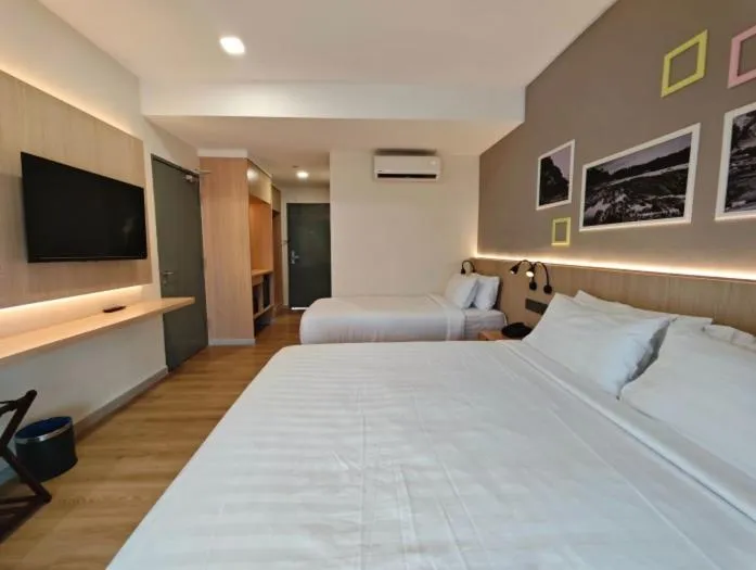 Bed in Raia Beach Resort Port Dickson