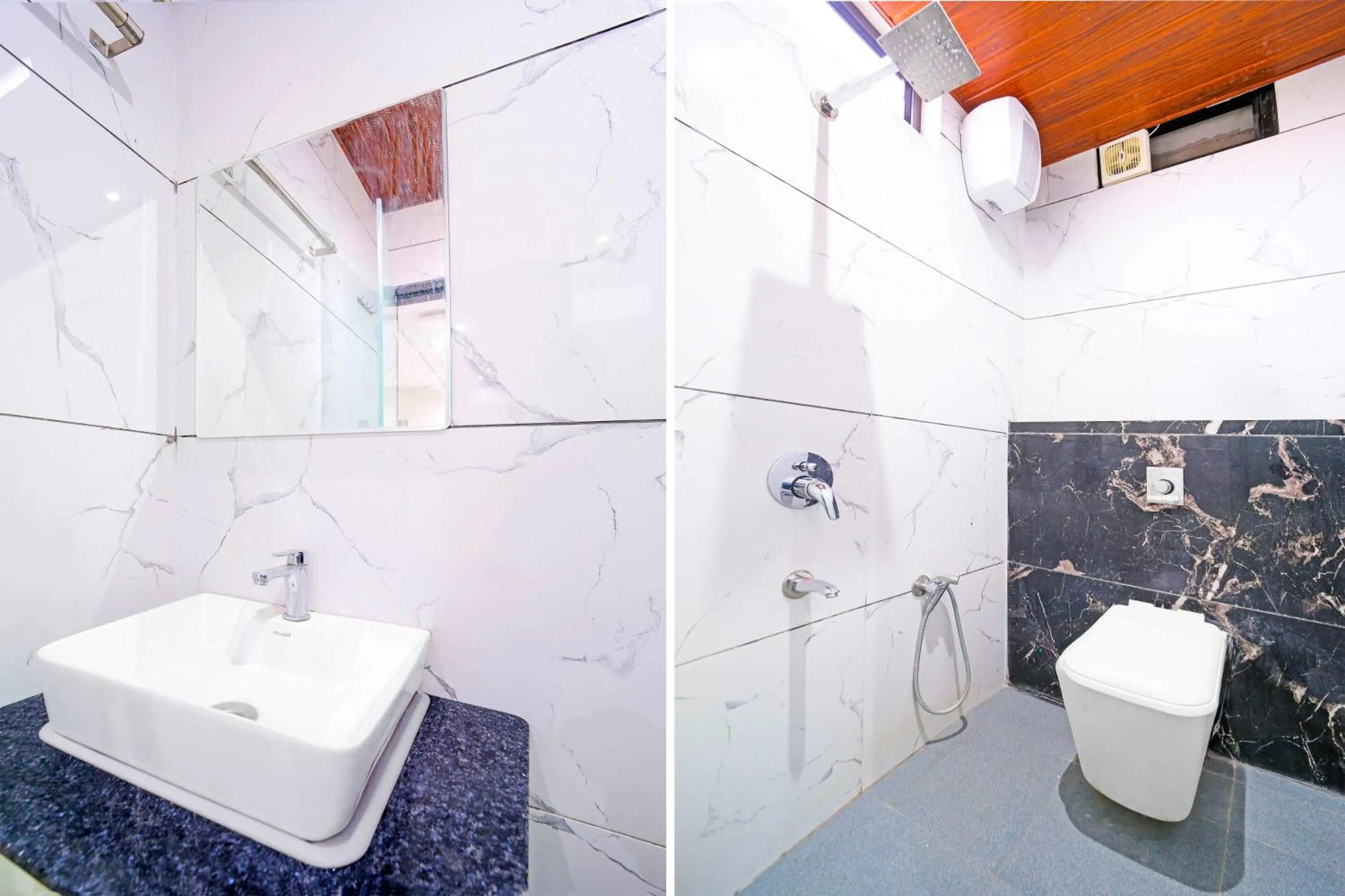 Bathroom in Collection O LIG Main Road Indore