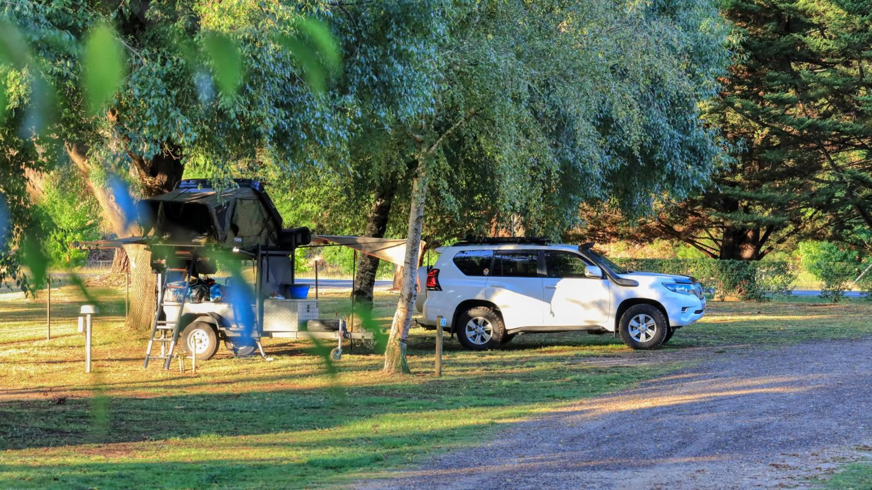 On site in Bright Porepunkah Holiday Park