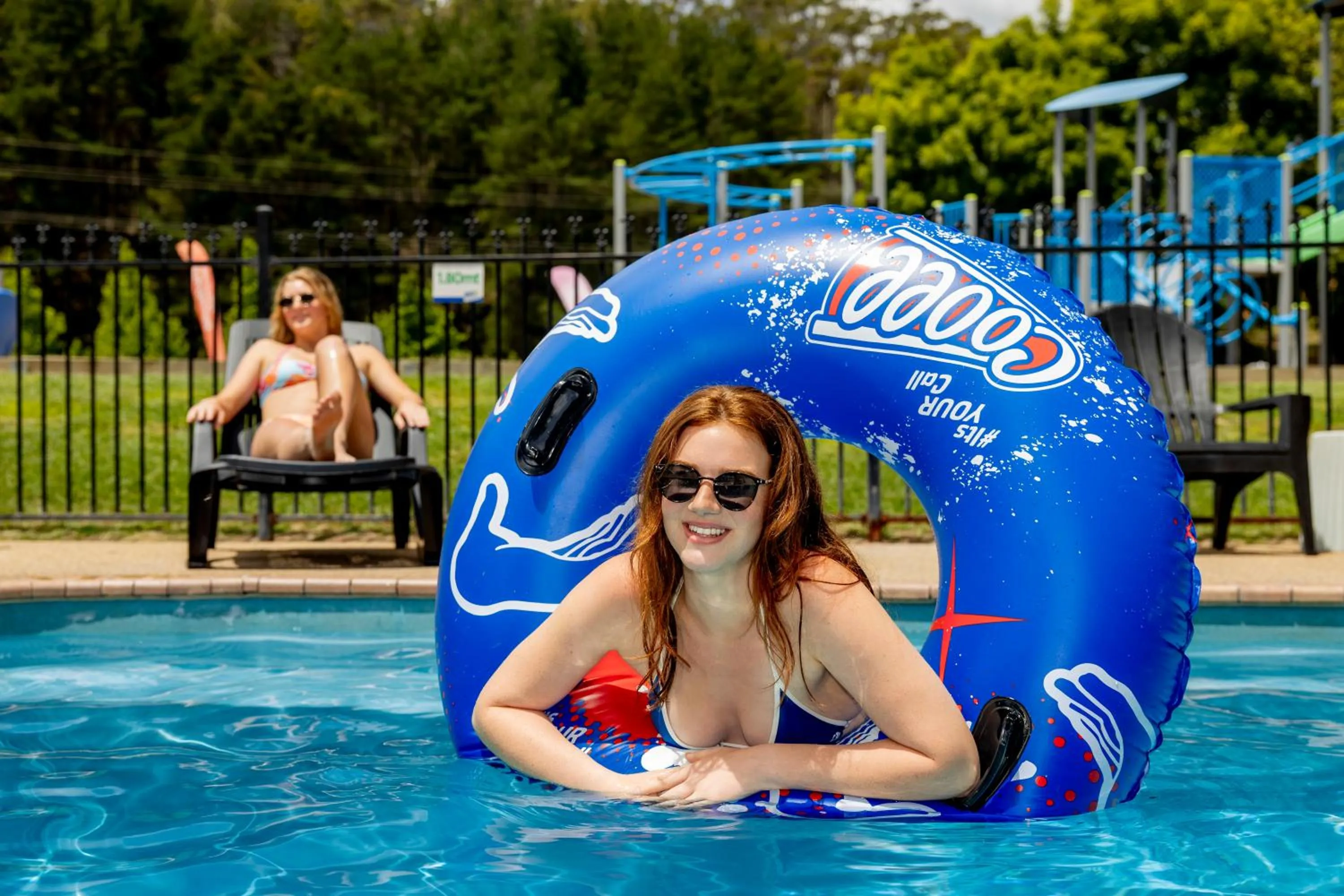Swimming pool in Bright Porepunkah Holiday Park