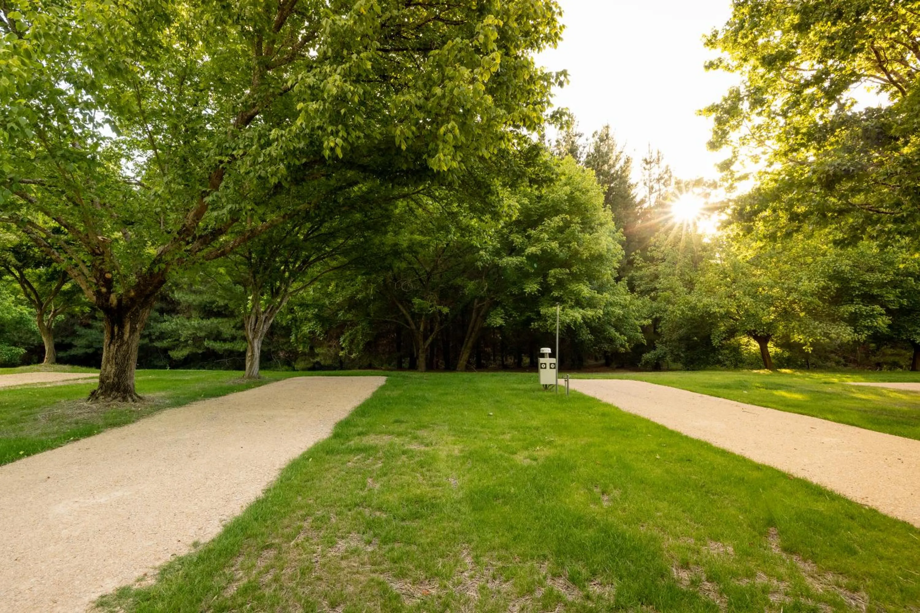 Natural landscape in Bright Porepunkah Holiday Park