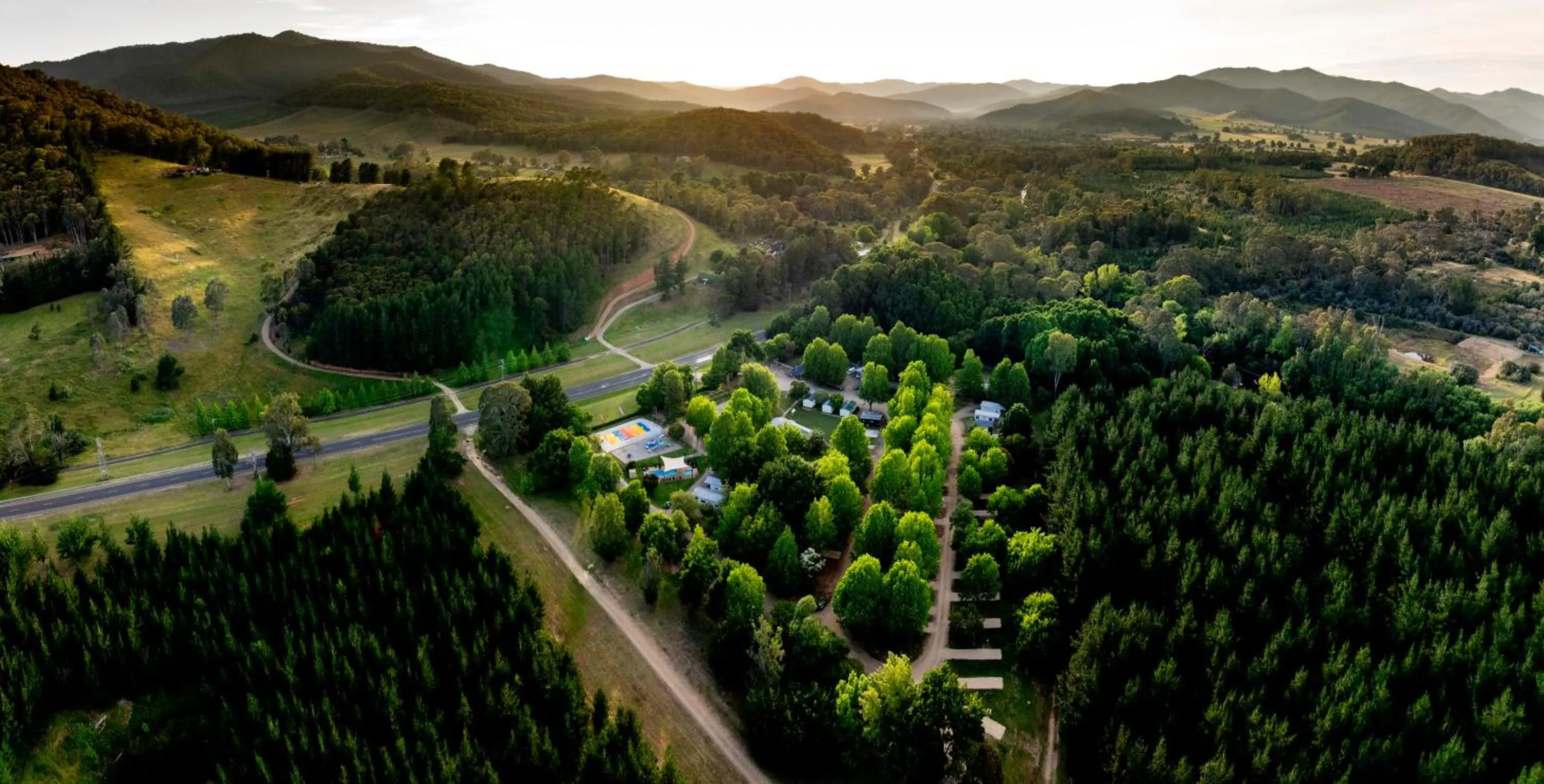 View (from property/room) in Bright Porepunkah Holiday Park