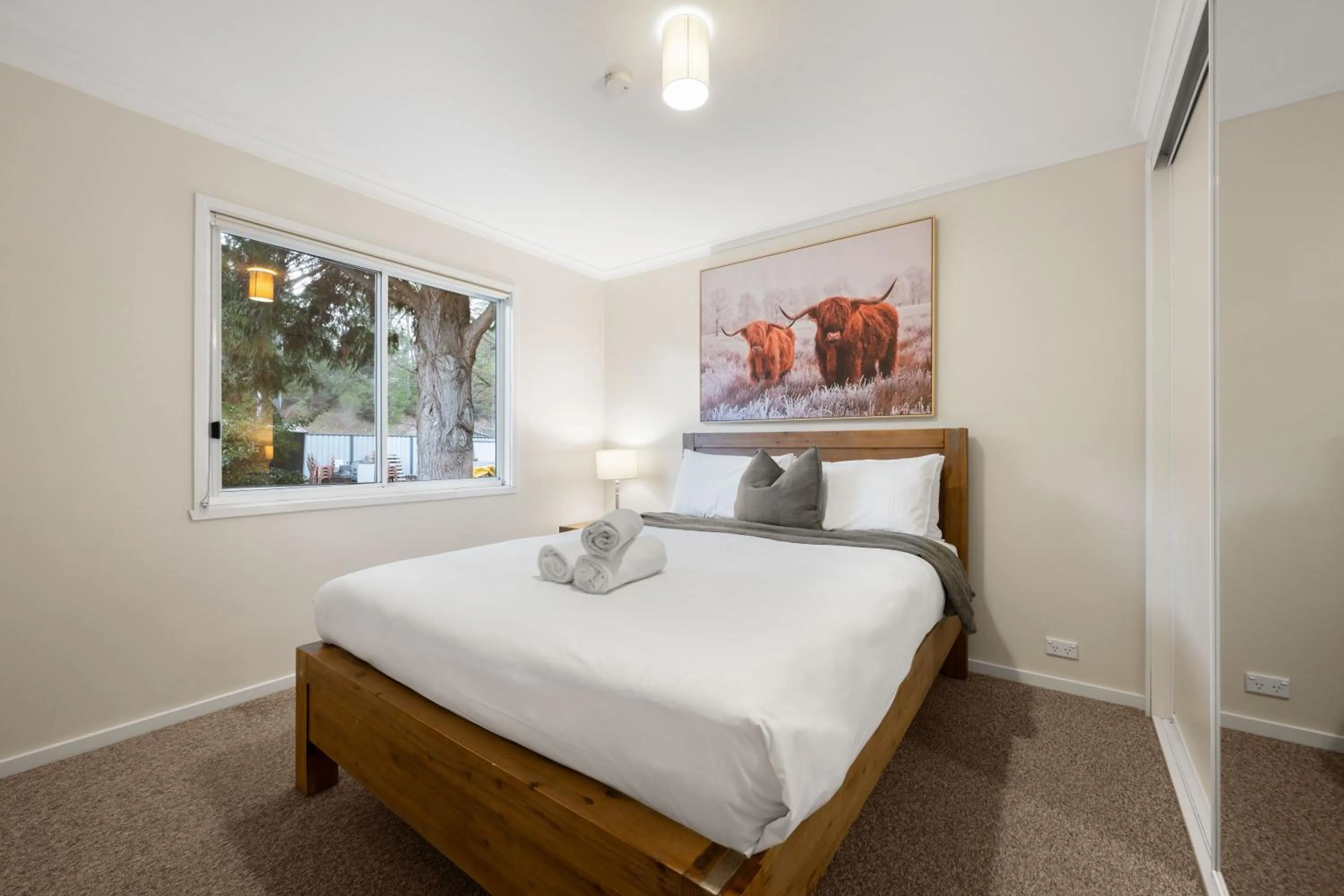 Bed in Bright Porepunkah Holiday Park