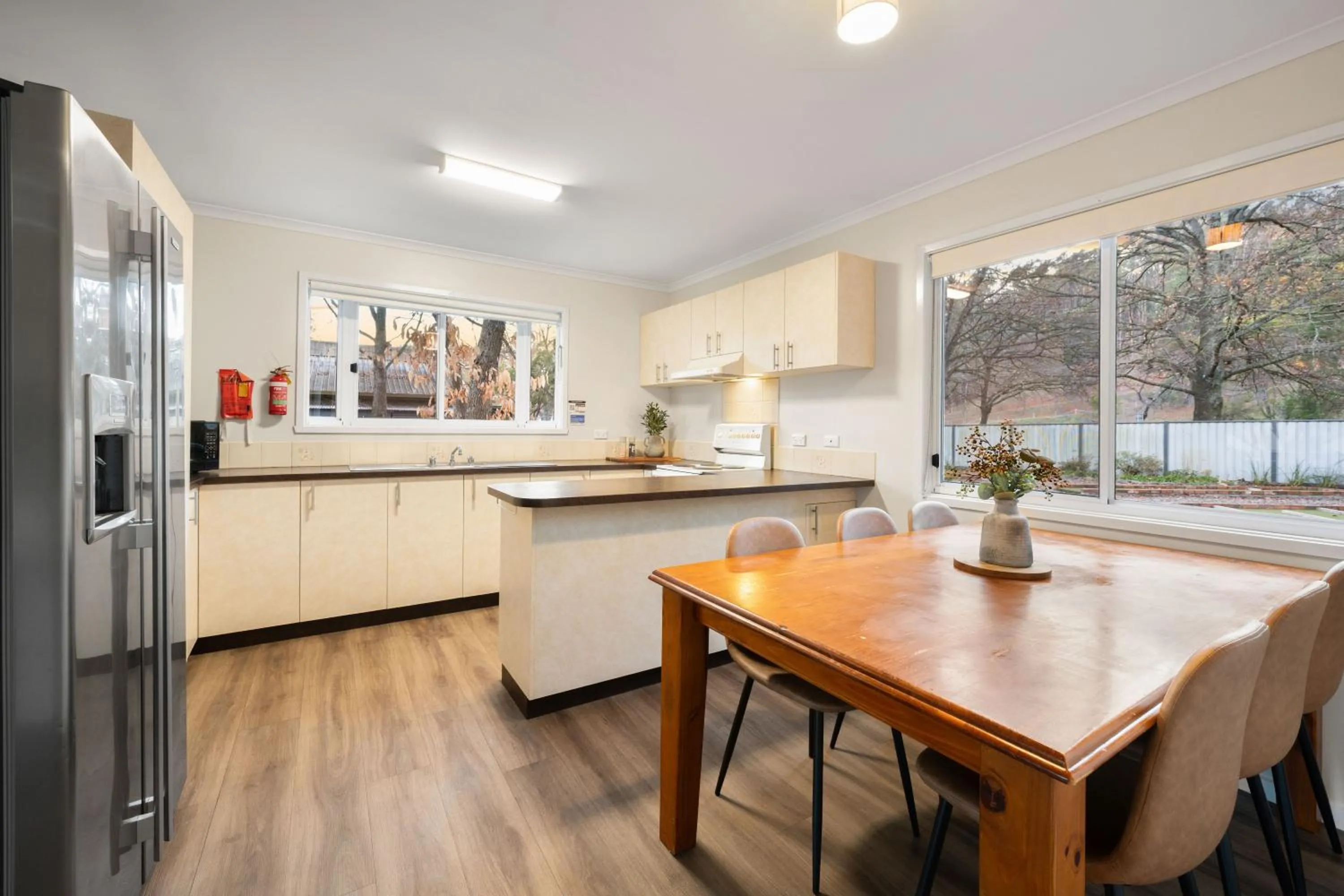 Kitchen or kitchenette in Bright Porepunkah Holiday Park