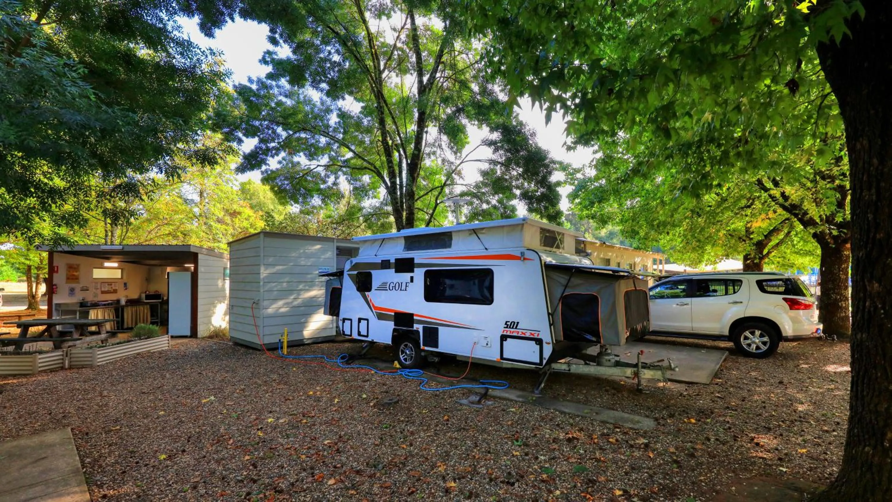 Day in Bright Porepunkah Holiday Park