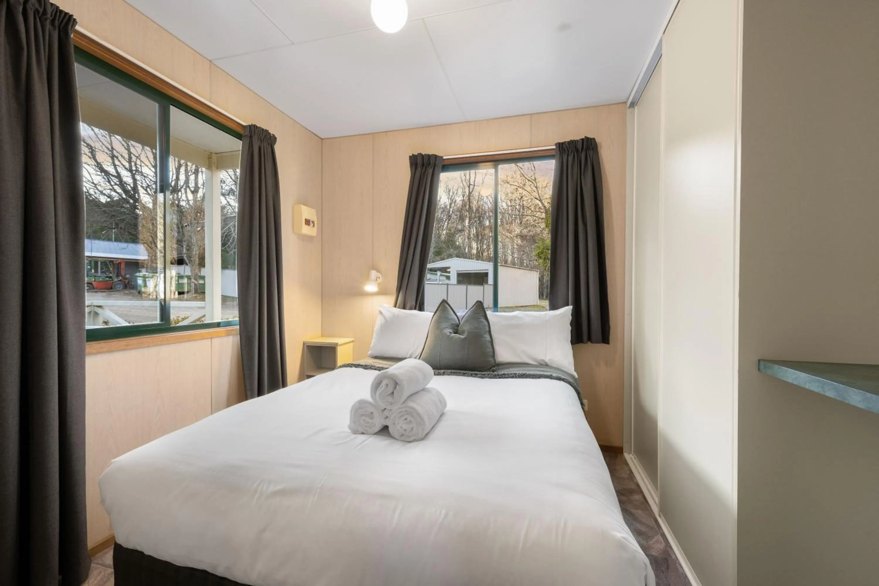 Bed in Bright Porepunkah Holiday Park