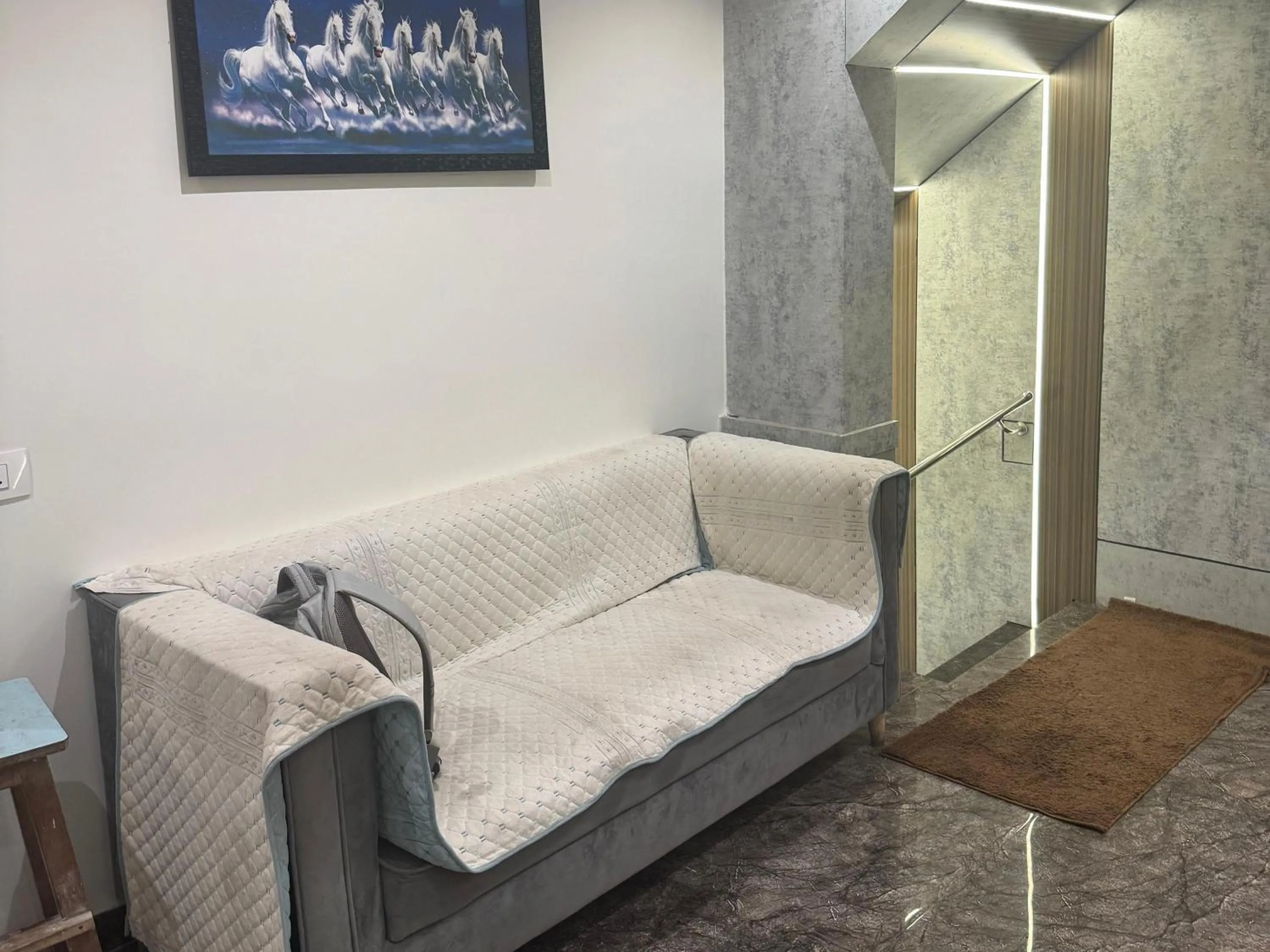 Seating area in Hotel Sahara Residency