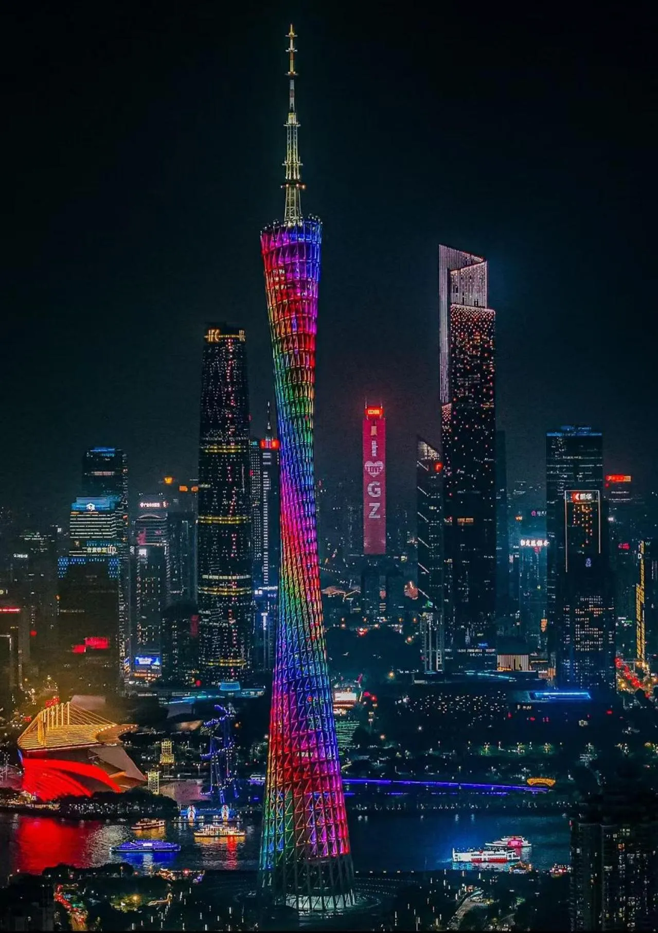 City view in Lavande Hotels Guangzhou Panyu Hanxi Changlong Dashi Subway Station