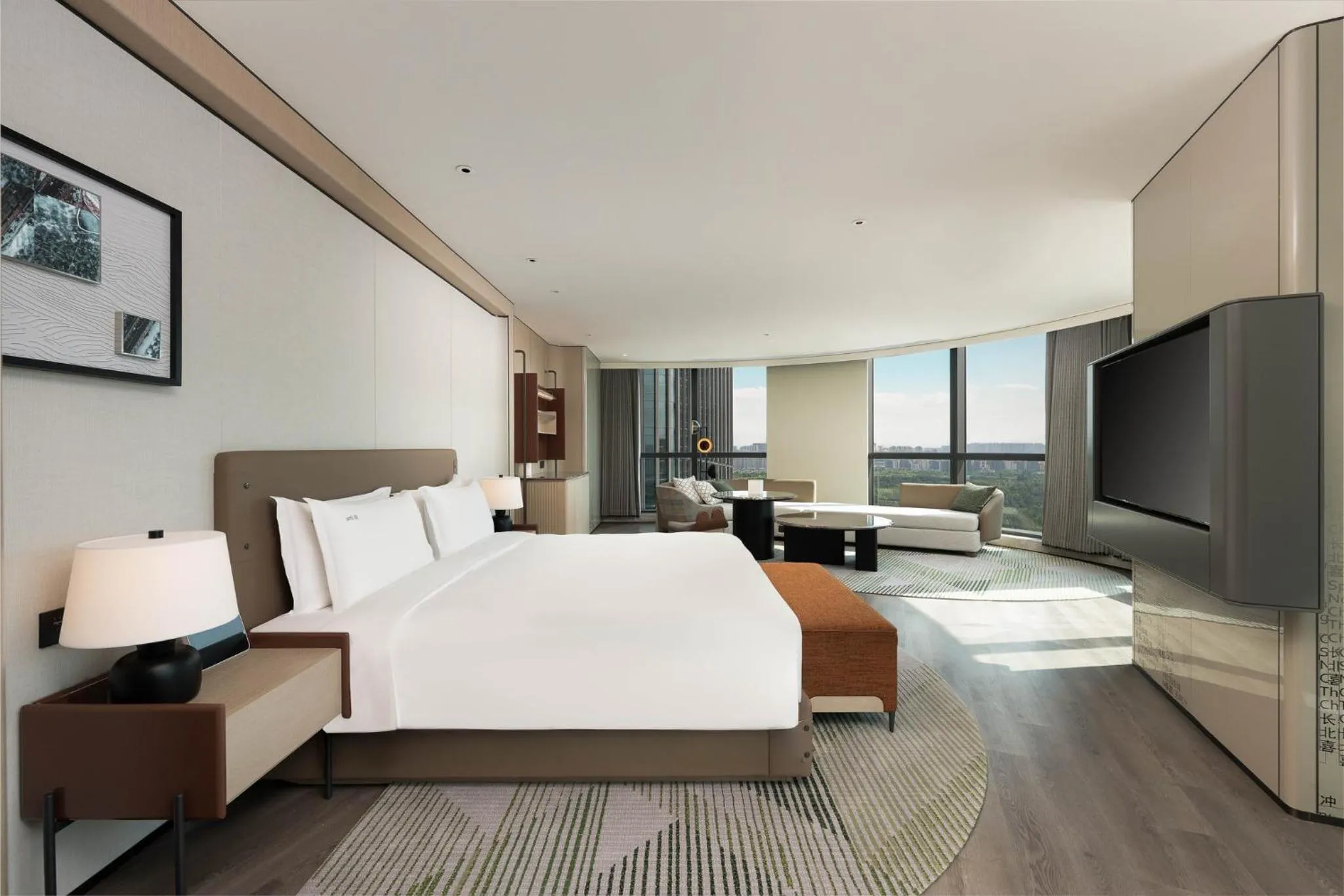 Photo of the whole room, Bed in Holiday Inn Changchun High Tech Zone by IHG