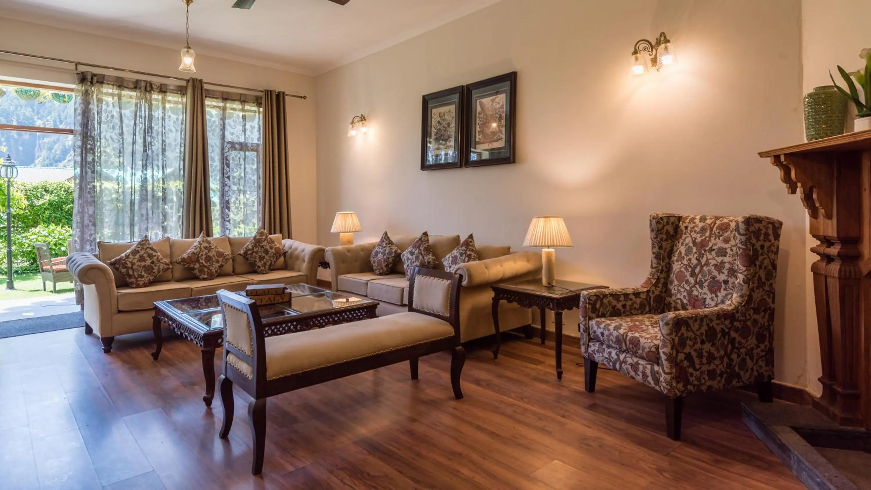 Living room in The Anantmaya Resort