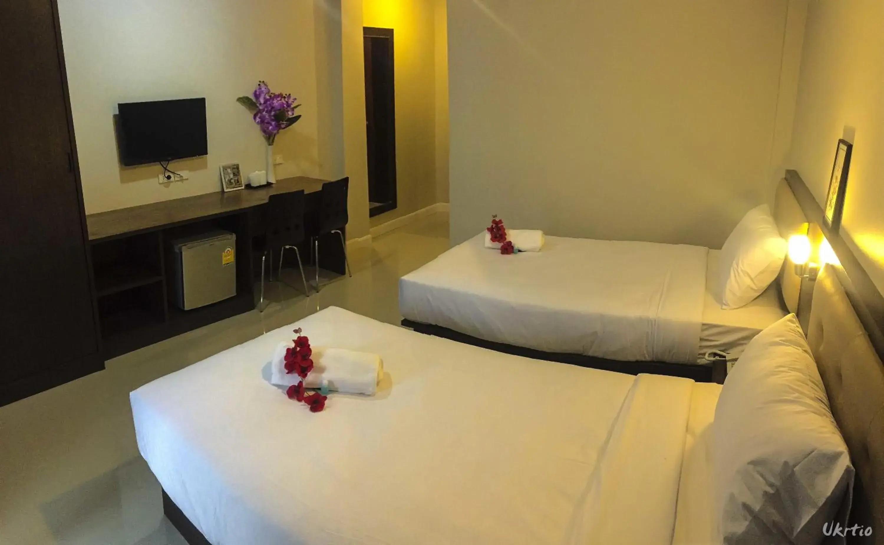 Budget Twin Room in The Room Mahidol Chiangmai Budget Twin Room in The Room Mahidol Chiangmai