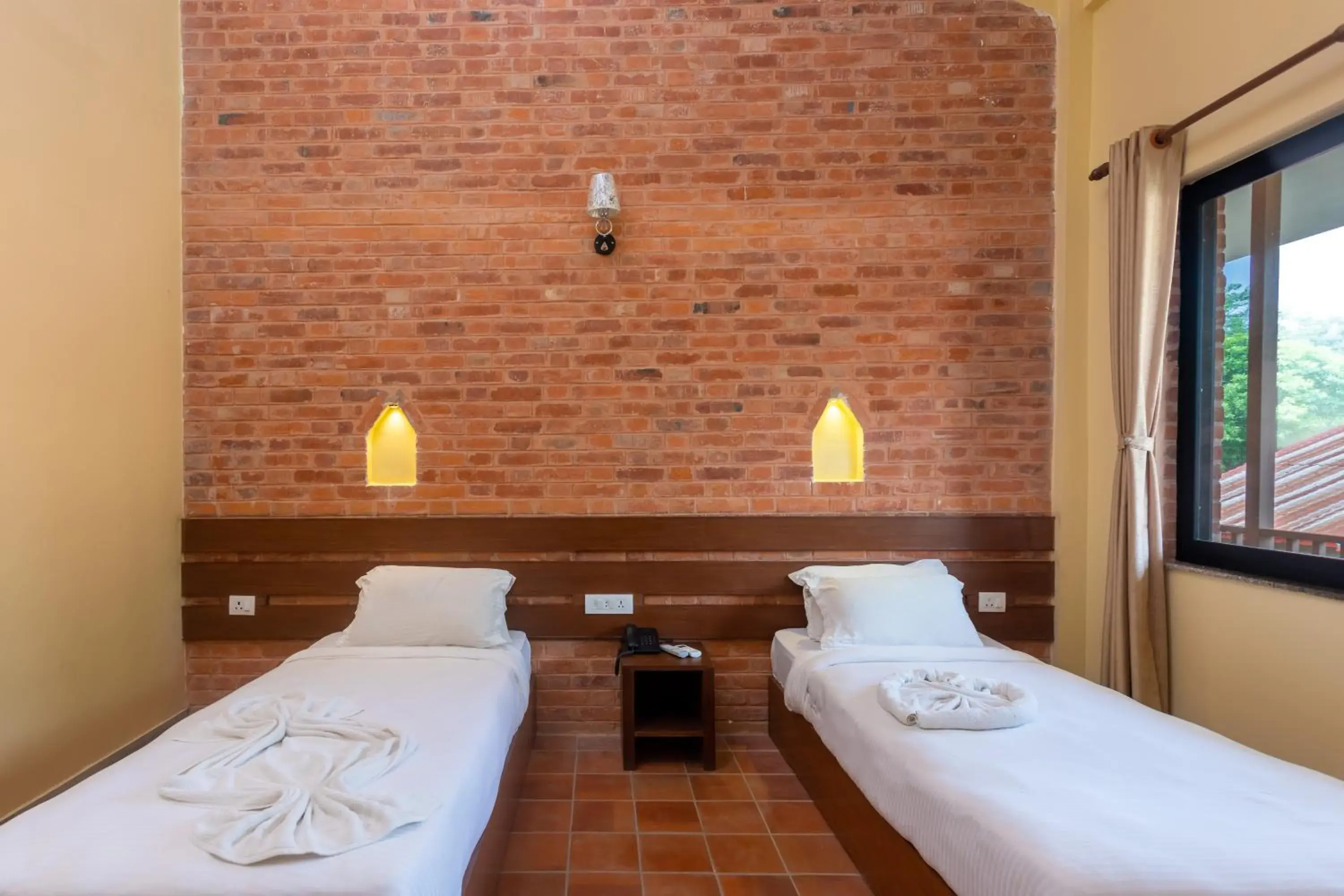 Deluxe Twin Room - single occupancy in Badreni Jungle Resort, Sauraha Deluxe Twin Room - single occupancy in Badreni Jungle Resort, Sauraha