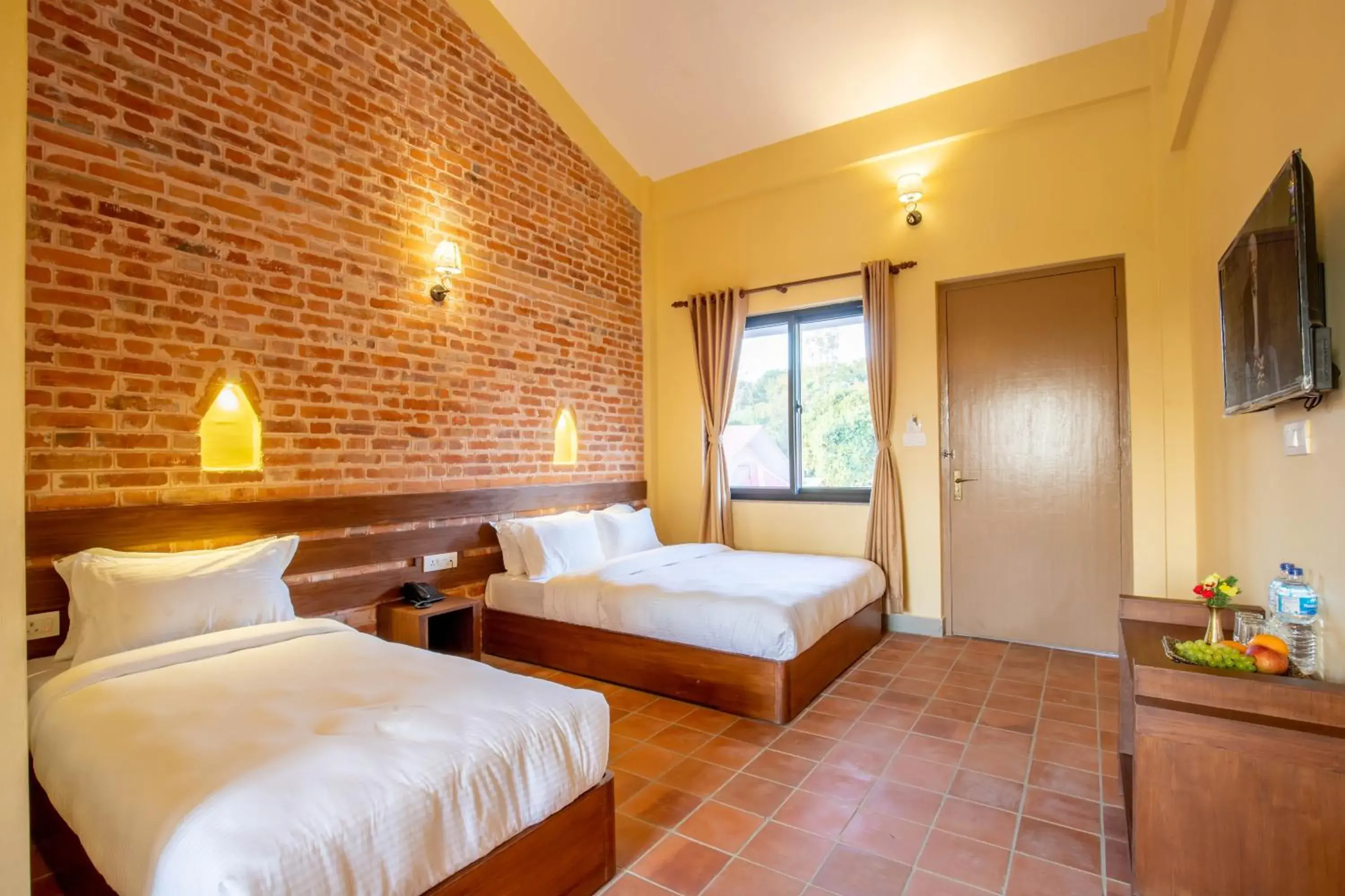 Deluxe Double Room - single occupancy in Badreni Jungle Resort, Sauraha Deluxe Double Room - single occupancy in Badreni Jungle Resort, Sauraha