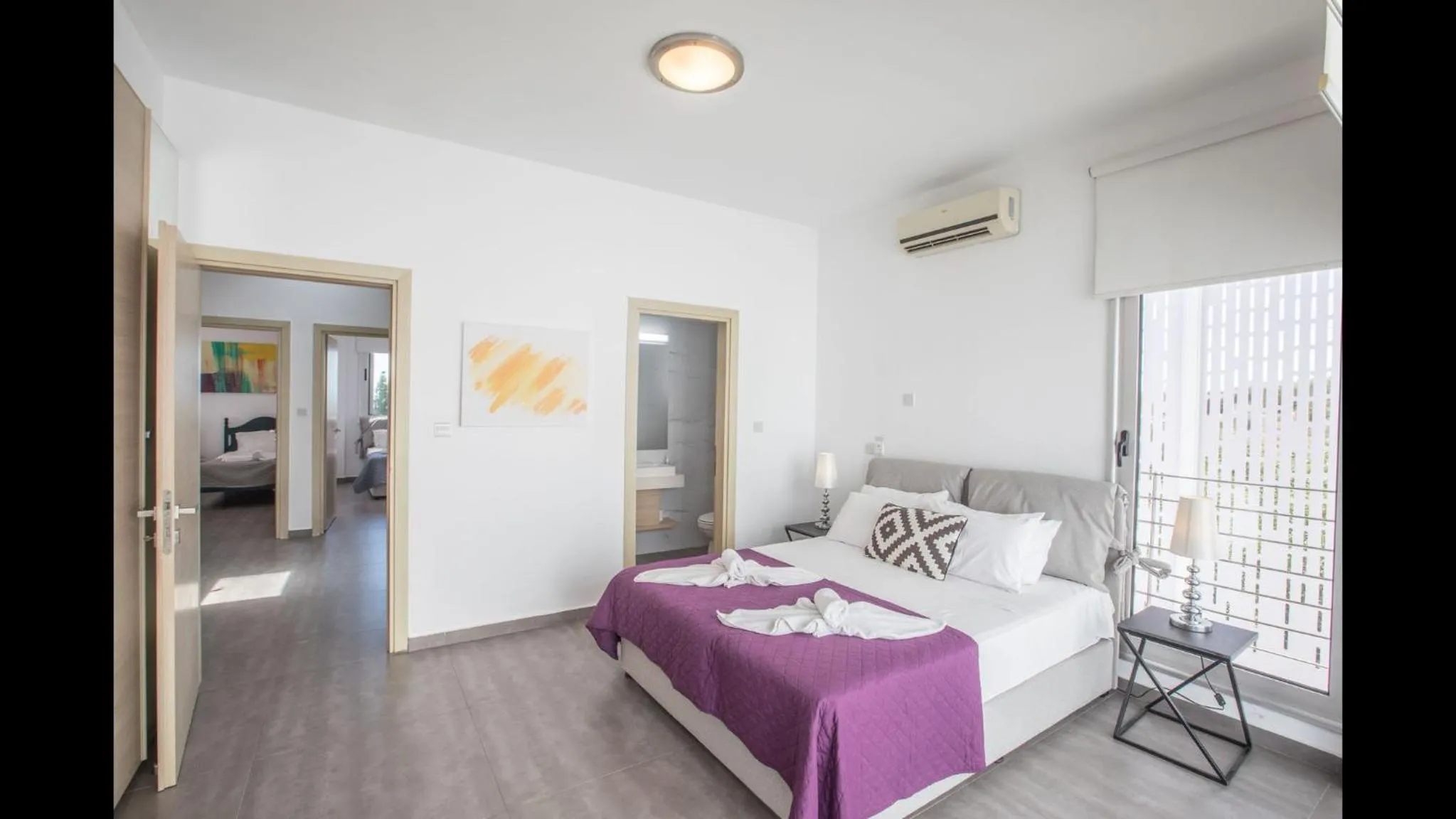 Bed in Villa Prcv614, Luxury 6bdr Protaras Villa with Pool and Panoramic Sea views