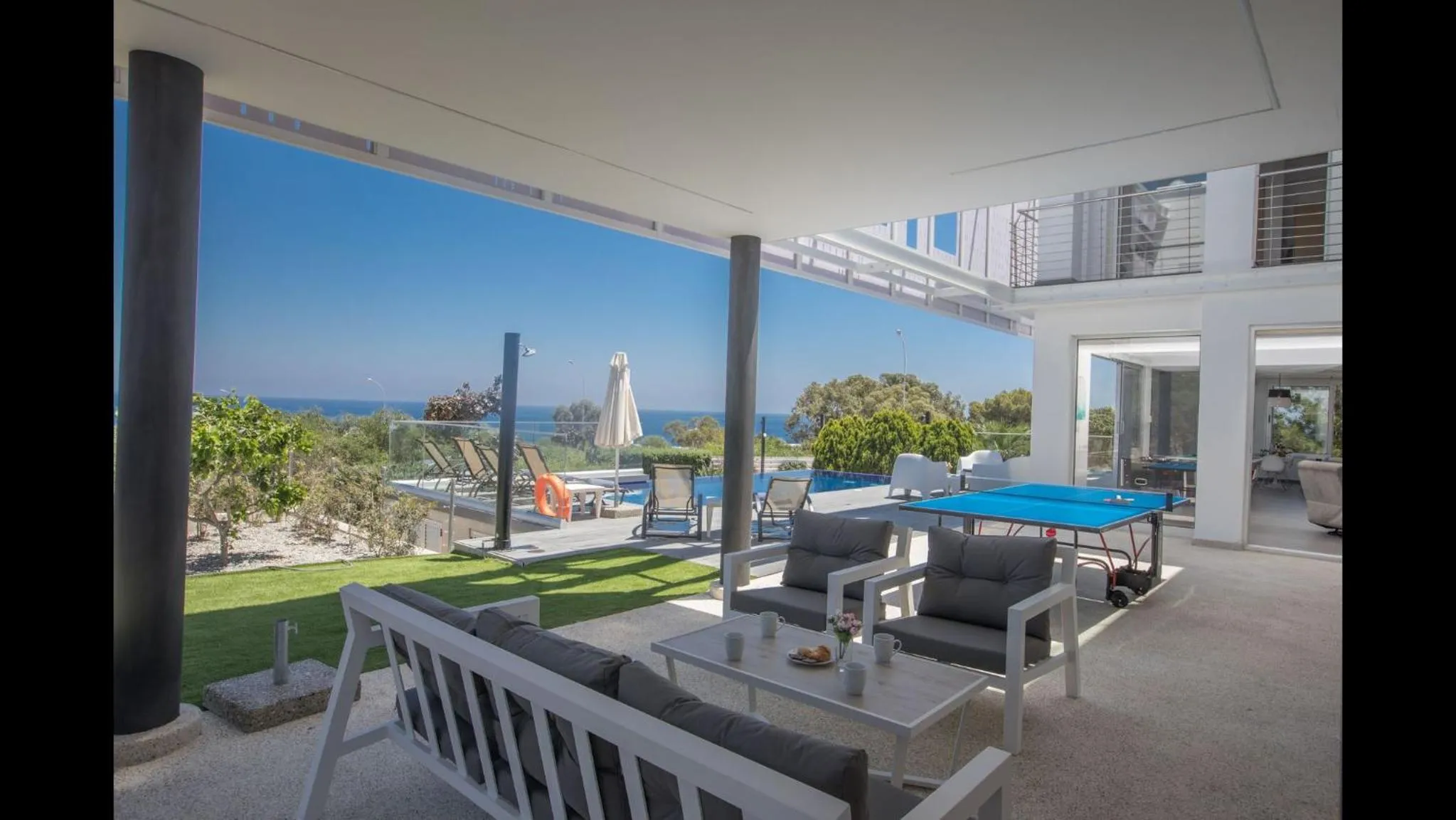 Villa Prcv614, Luxury 6bdr Protaras Villa with Pool and Panoramic Sea views