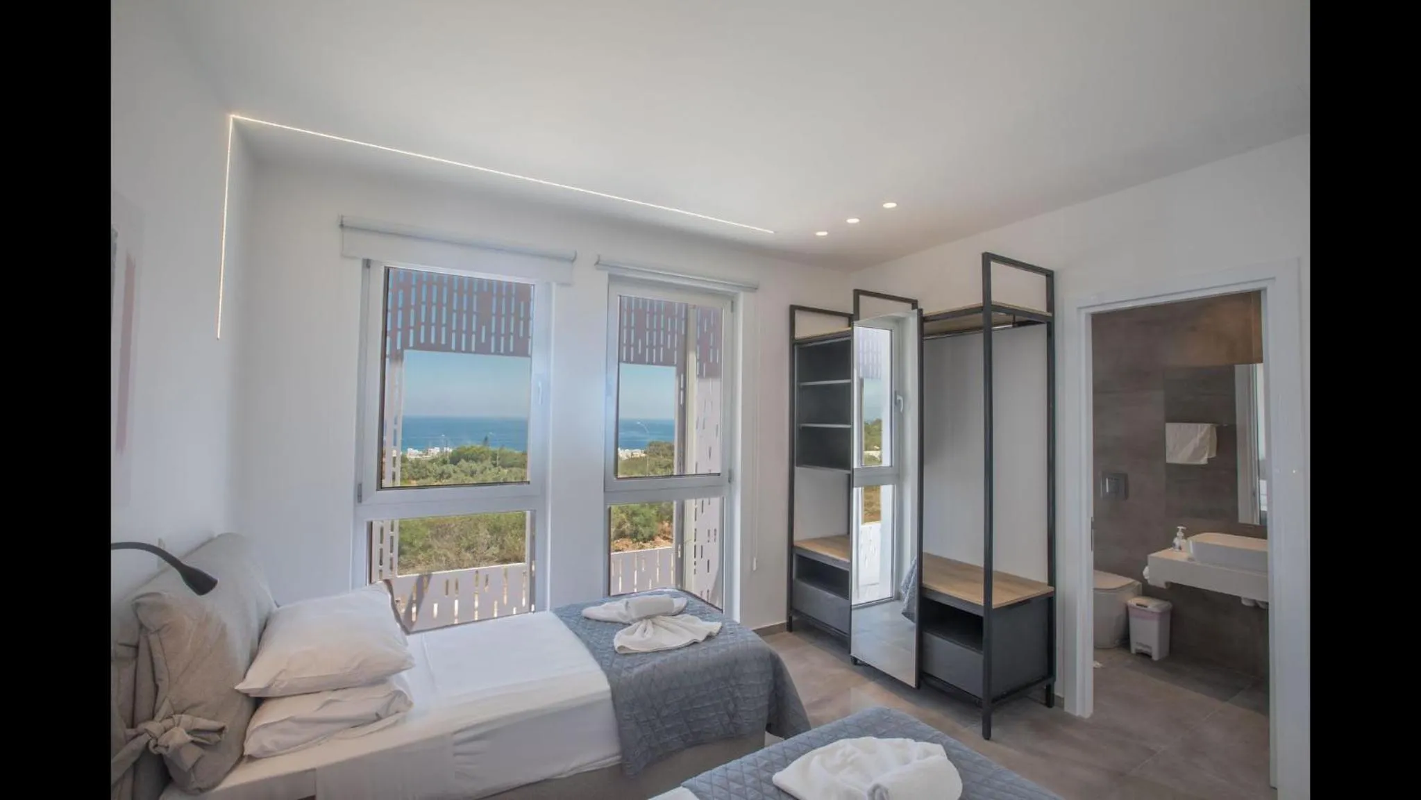 Bed in Villa Prcv614, Luxury 6bdr Protaras Villa with Pool and Panoramic Sea views