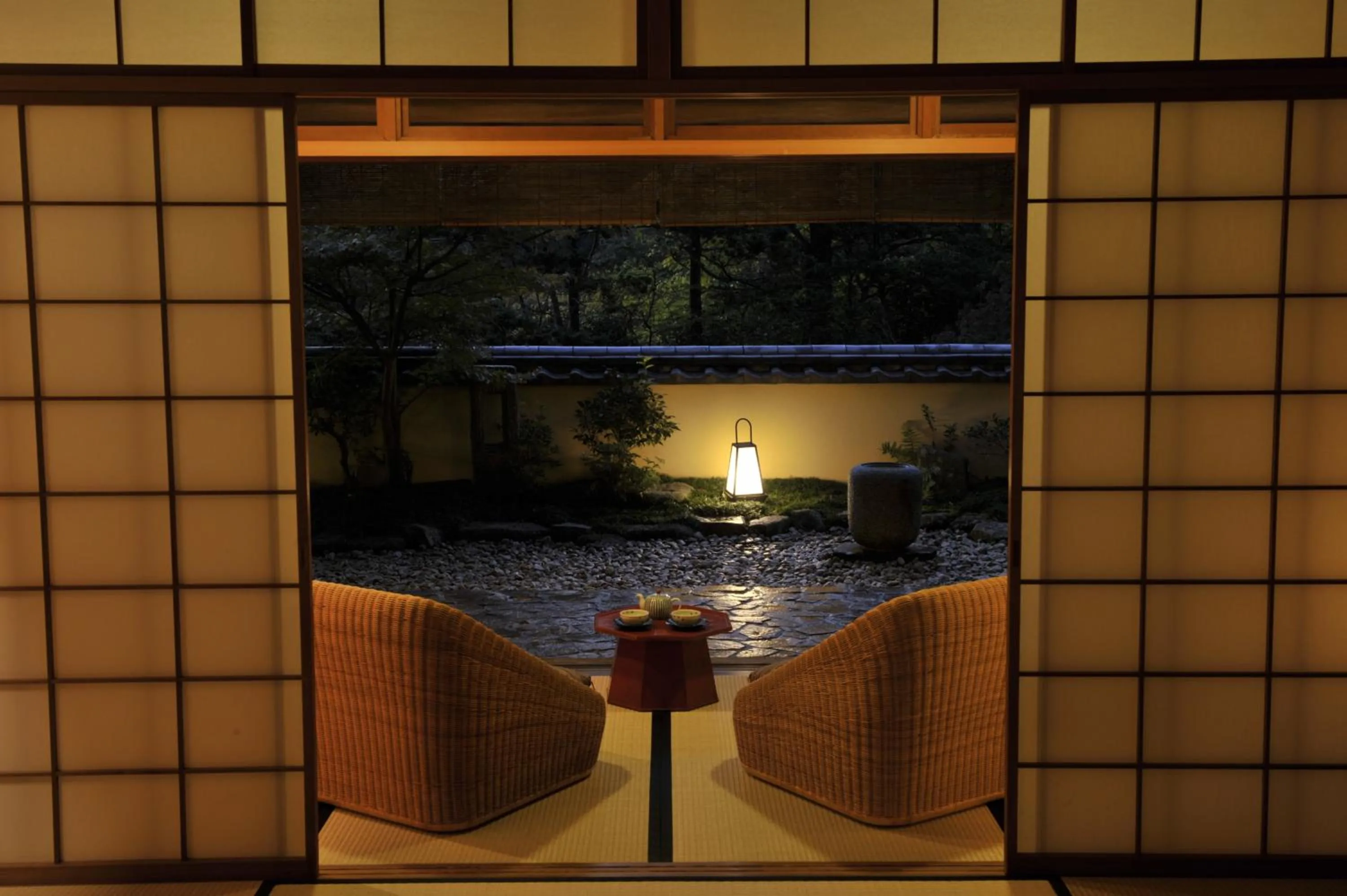 Seating area in Gora Kadan