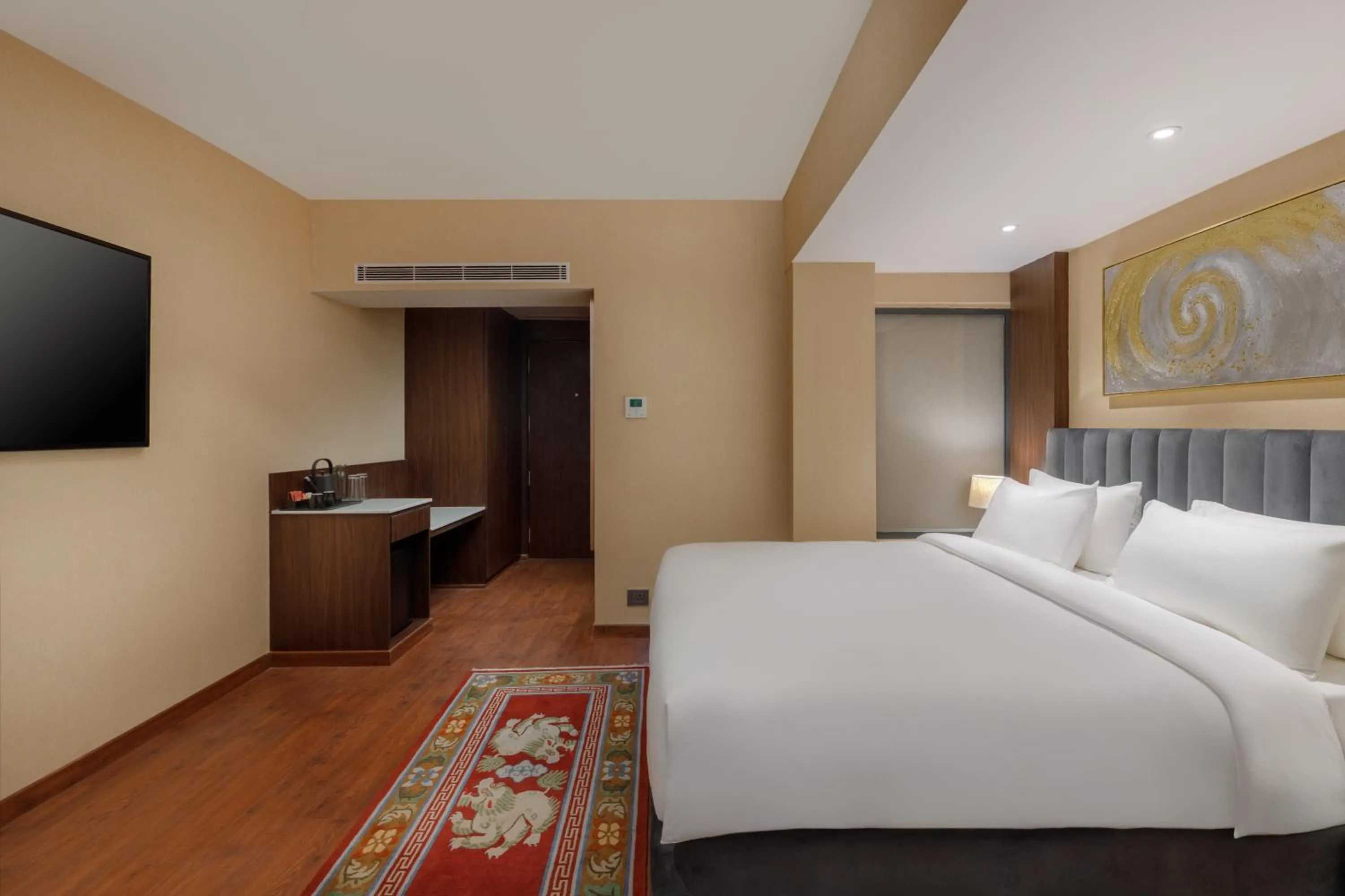 Bed in Royal Tulip Kathmandu