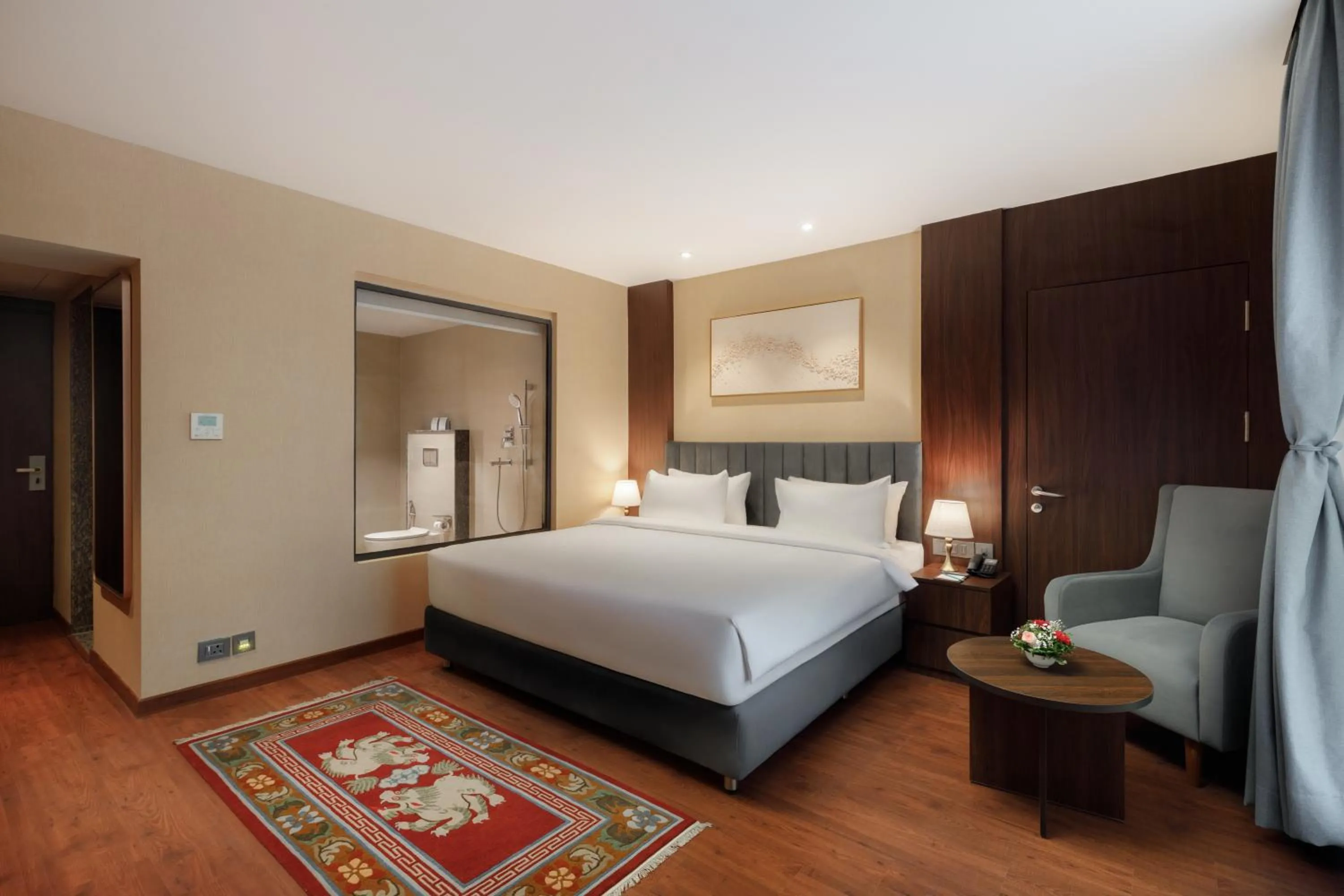 Bed in Royal Tulip Kathmandu