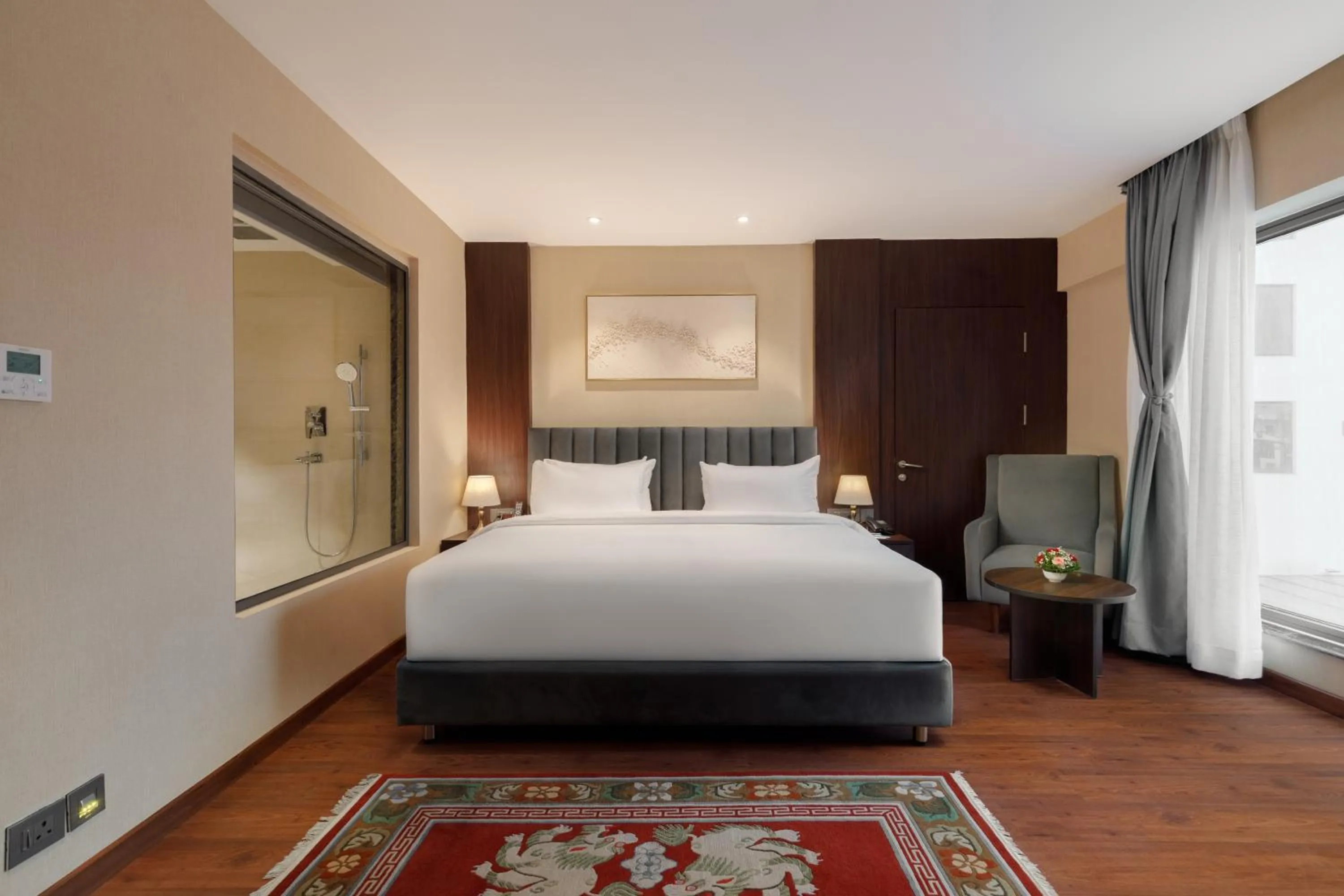 Bed in Royal Tulip Kathmandu