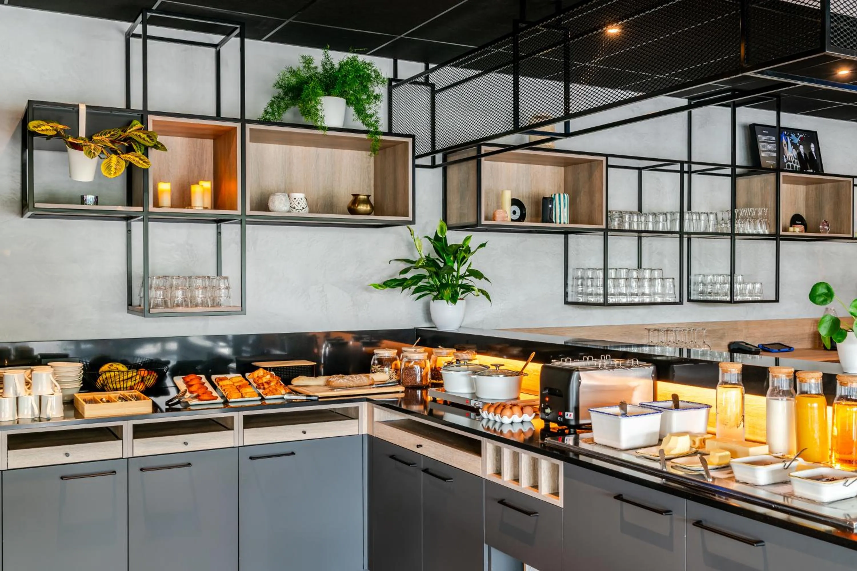 Breakfast in ibis Bordeaux Nord Carbon Blanc