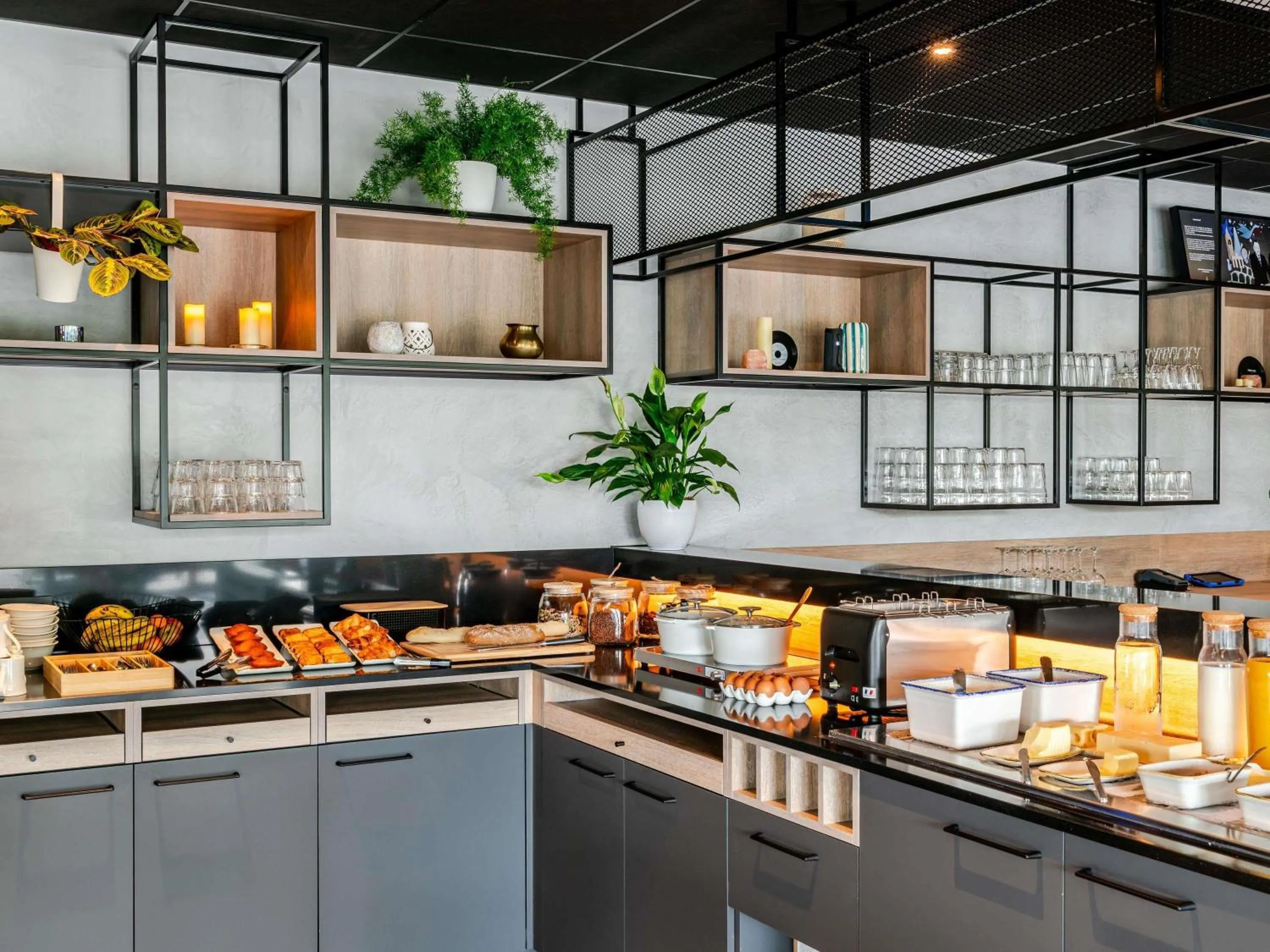 Breakfast in ibis Bordeaux Nord Carbon Blanc