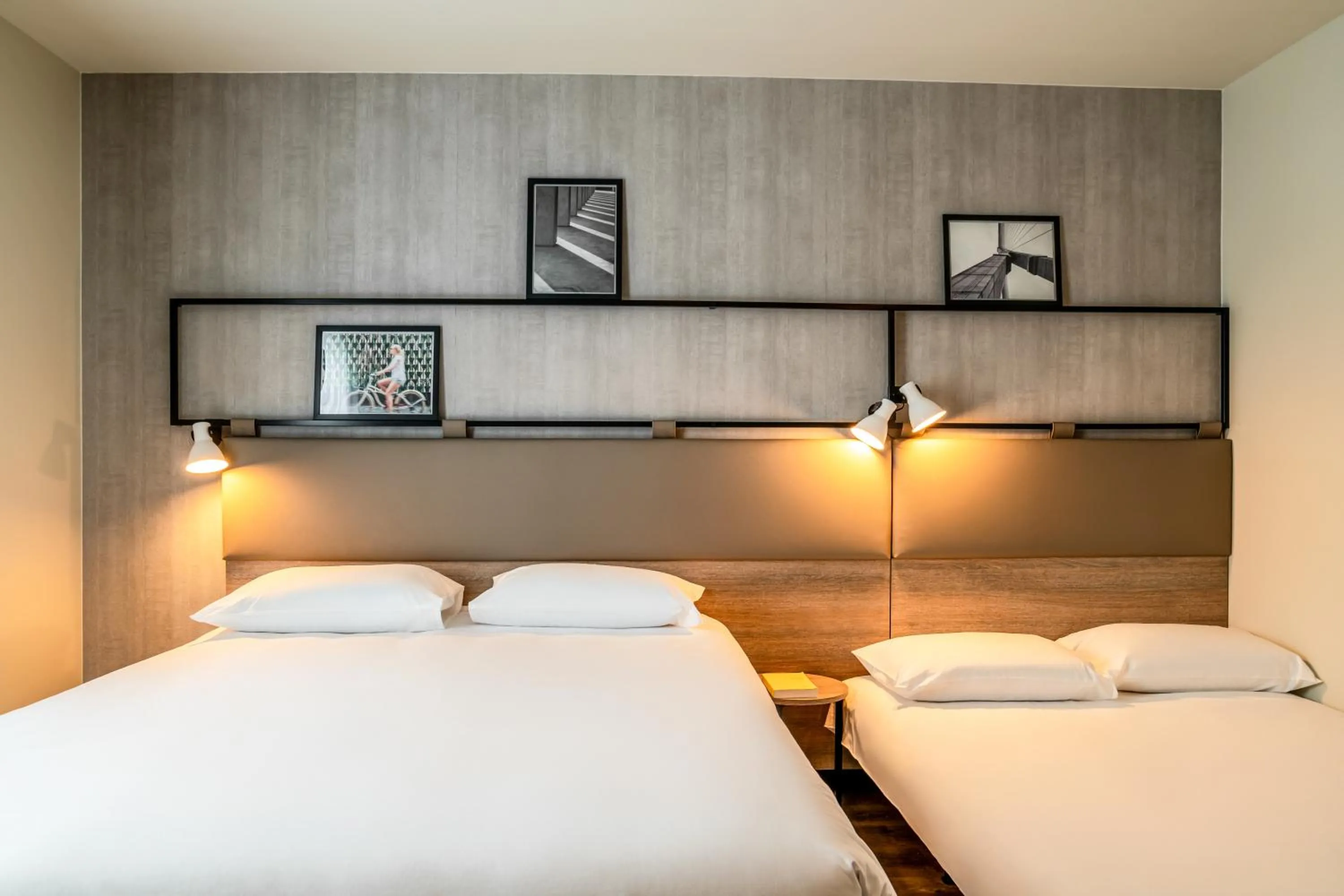 Bedroom, Bed in ibis Bordeaux Nord Carbon Blanc