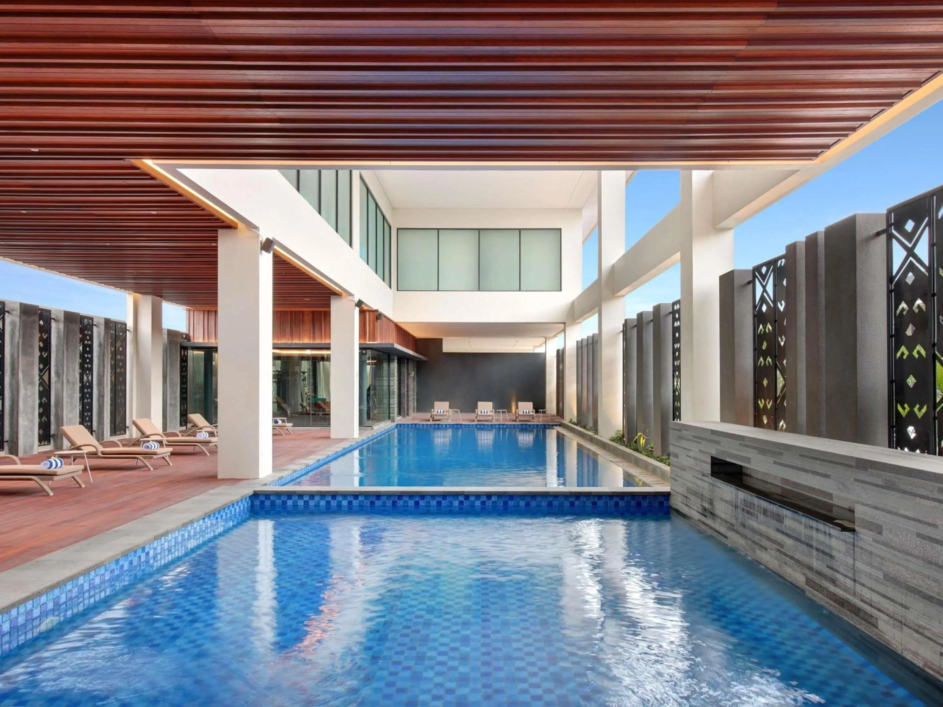 Pool view in Mercure Berau