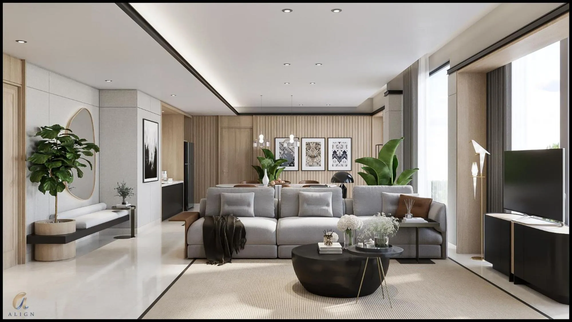 Living room in Mercure Berau