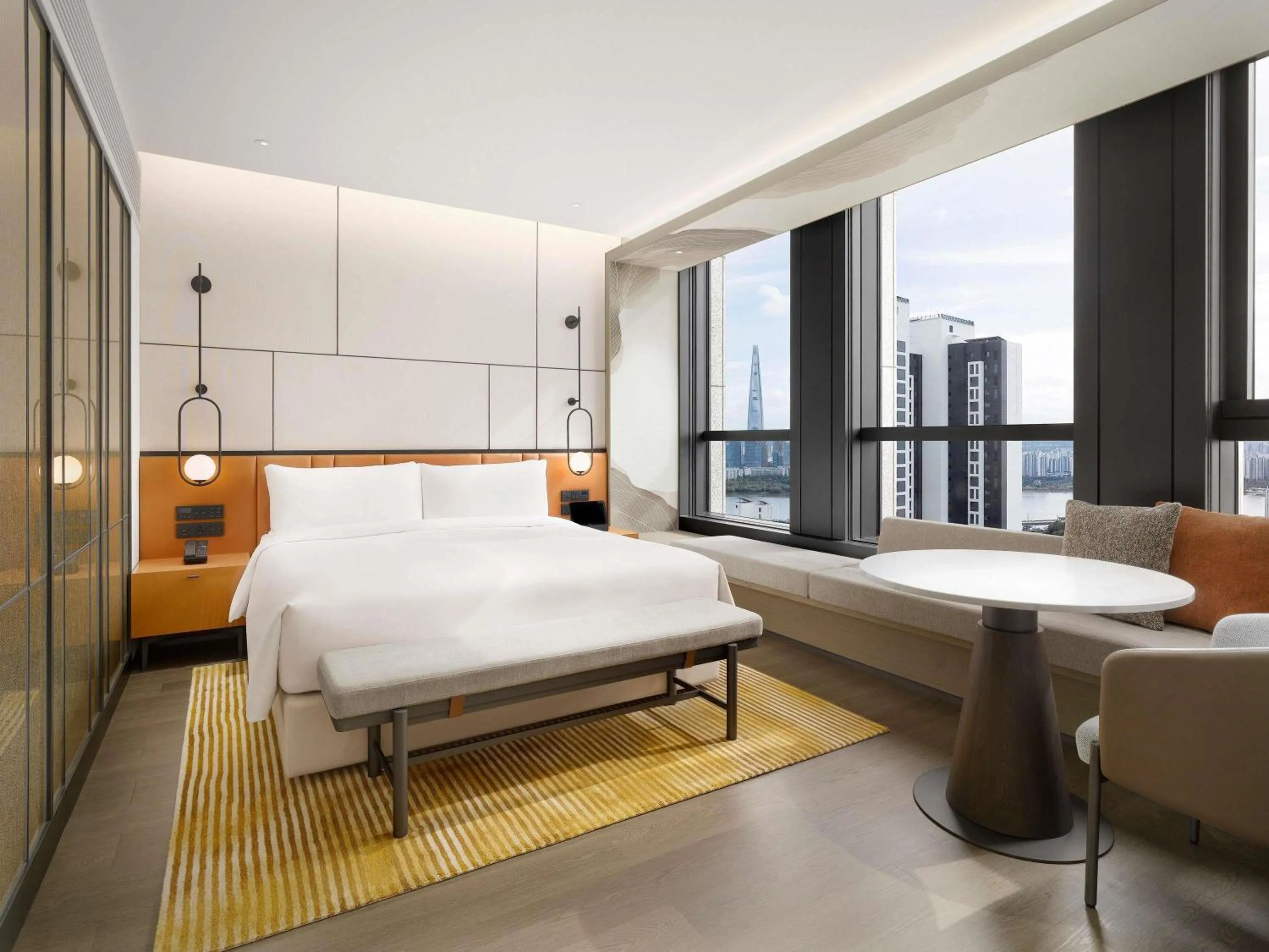 Bedroom, Bed in Pullman Ambassador Seoul Eastpole