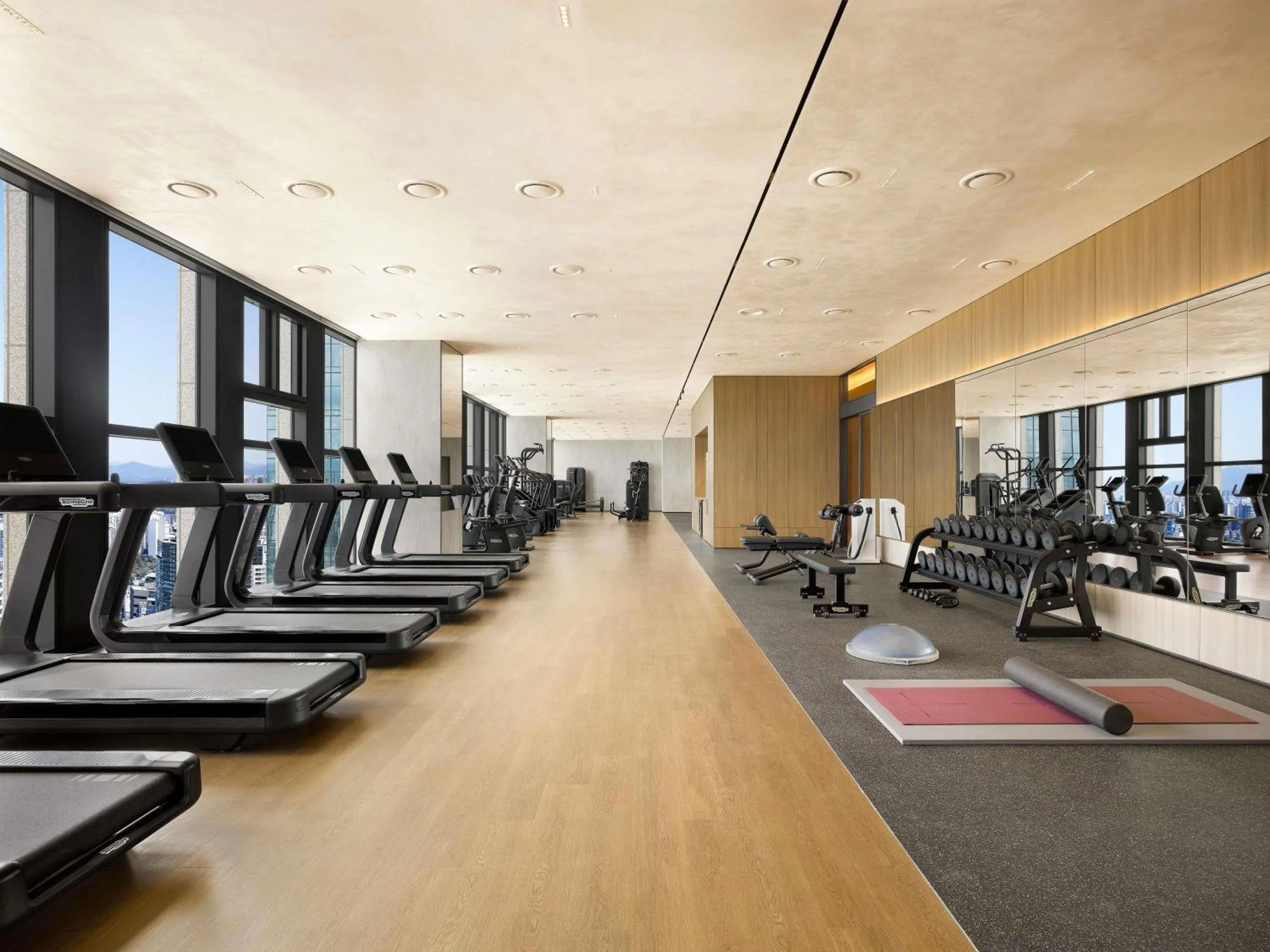 Fitness centre/facilities in Pullman Ambassador Seoul Eastpole